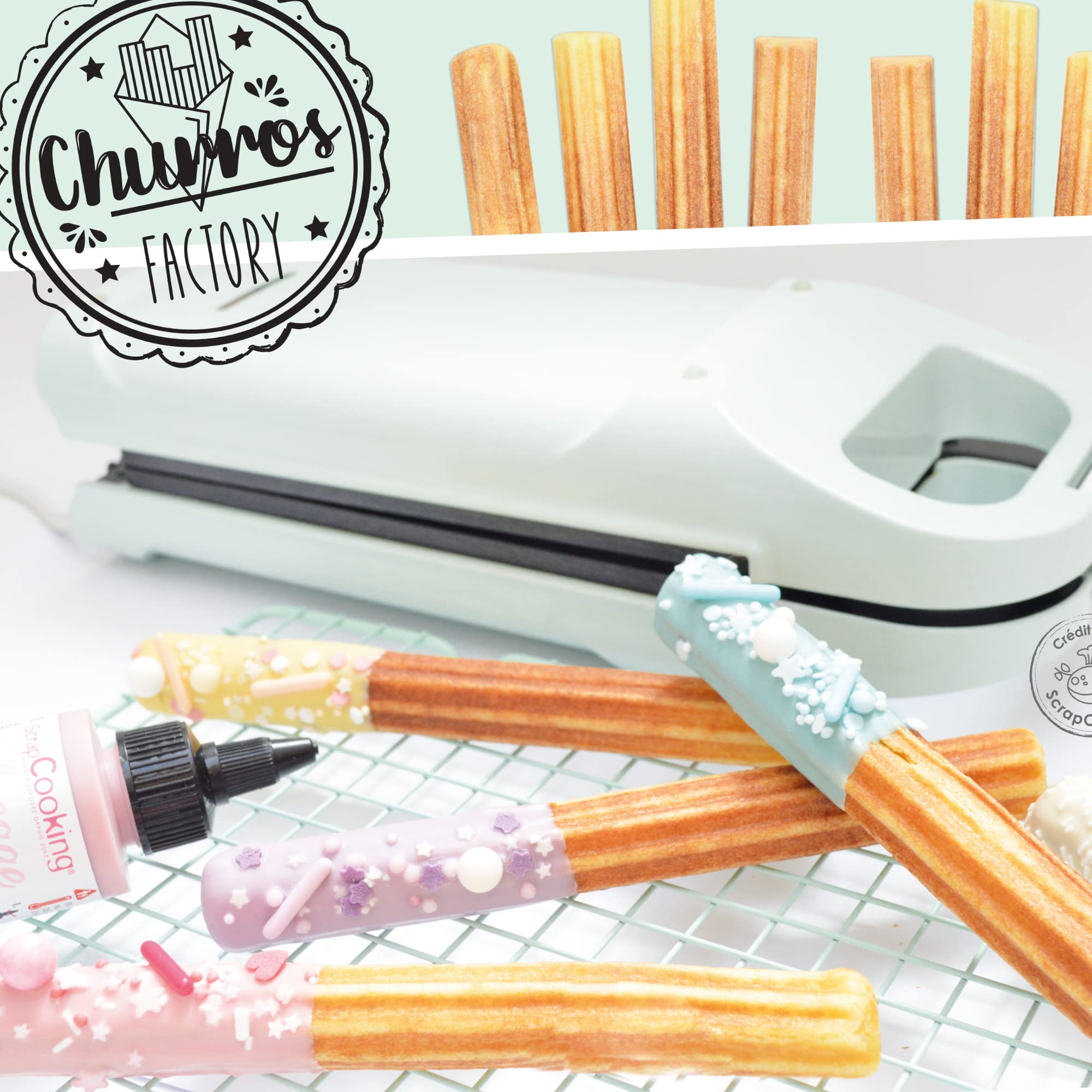 scrapcooking-3888-churros-factory-machine-churros-verte image 8