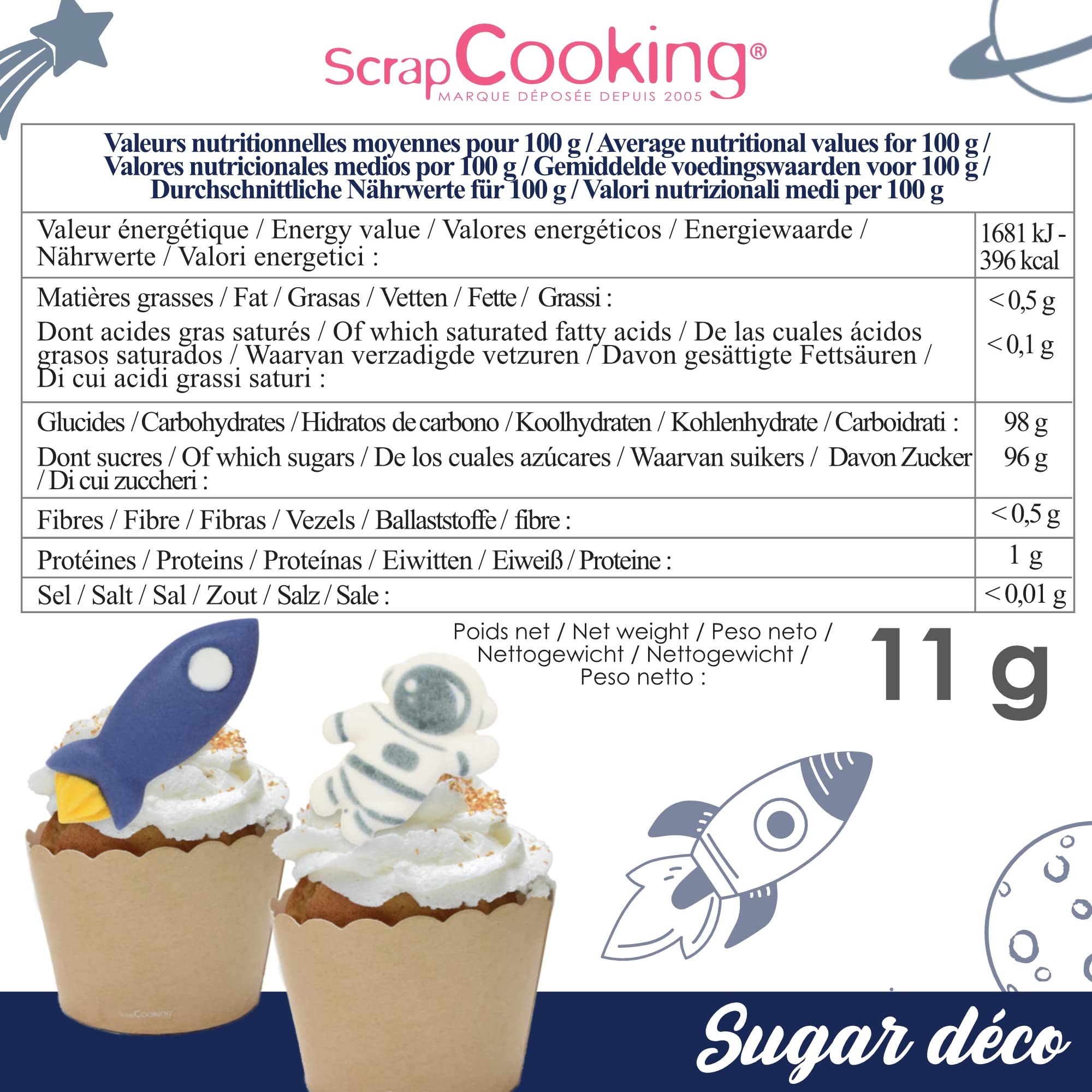 scrapcooking-d-corations-d-cosucres-espace-11g-6985 image 6