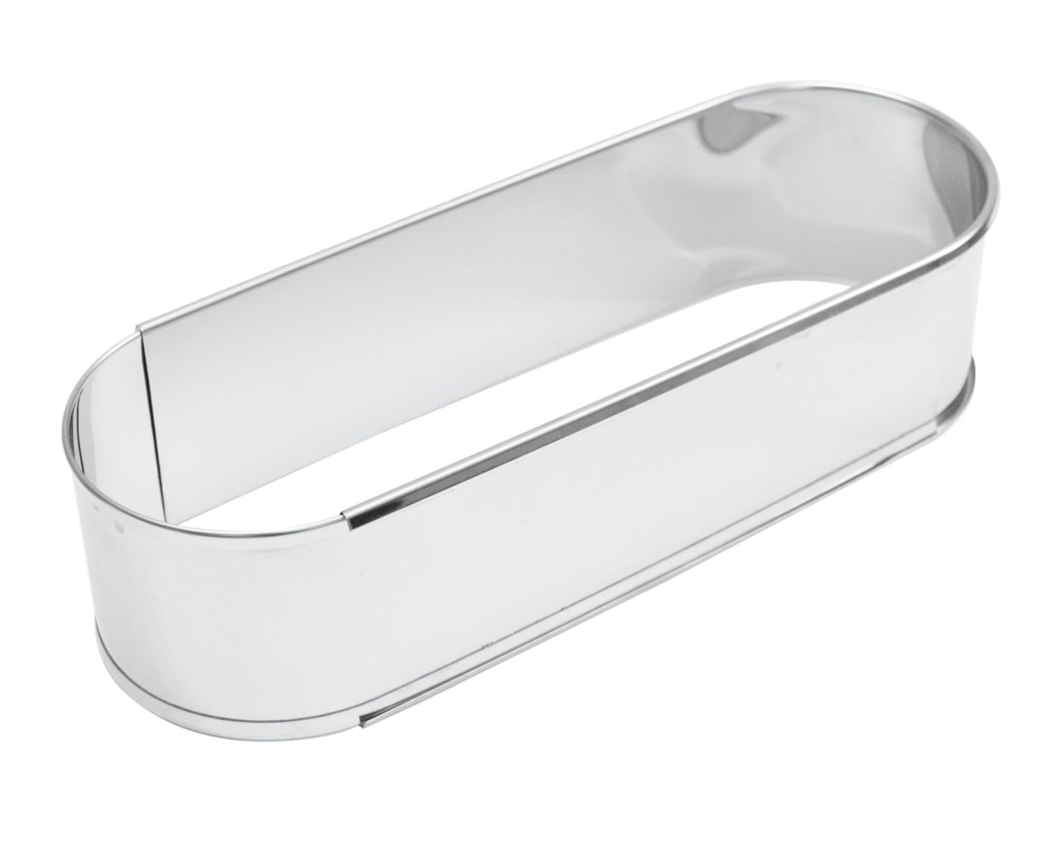 scrapcooking-moules-cadre-ovale-extensible-inox-27-40-cm image 1