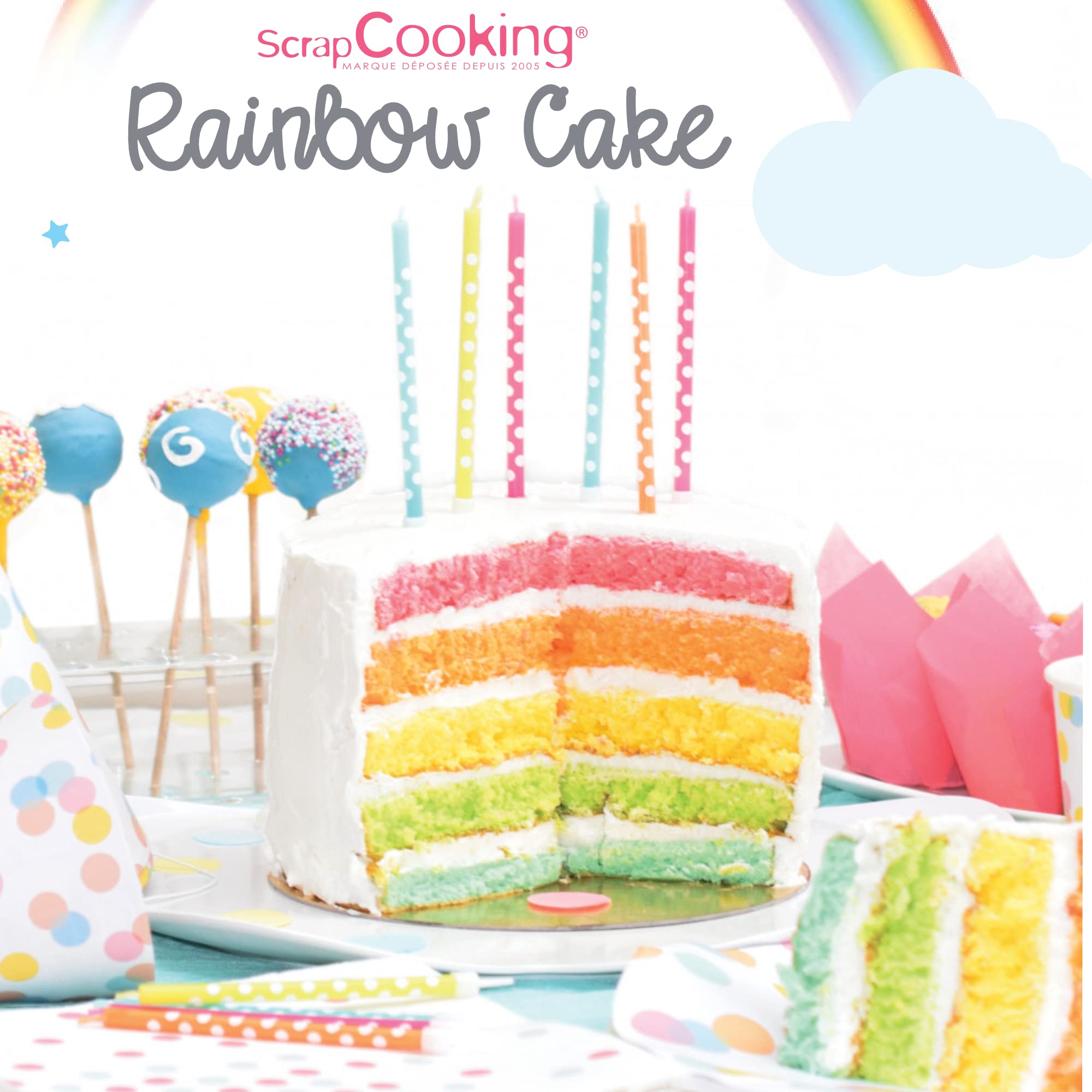 scrapcooking-kit-3969-rainbow-cake-4-levures-colorantes-recette image 3
