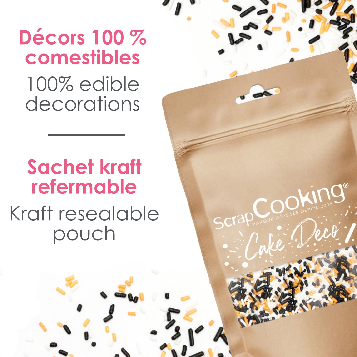 scrap-cooking-d-corations-vermicelles-halloween-80g-orange image 5