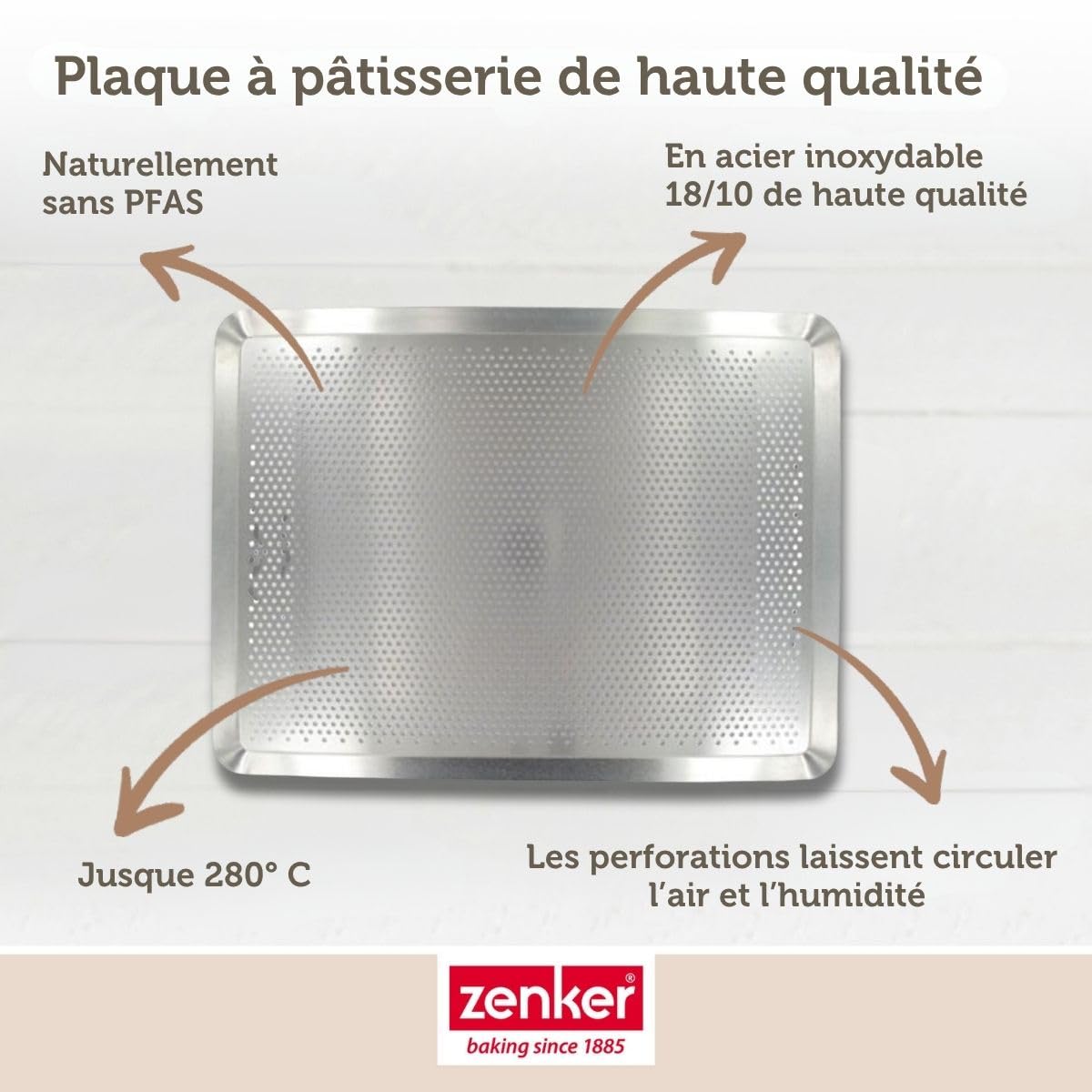 zenker-black-metallic-plaque-p-tisserie-perfor-e-40x30-cm-gris image 7