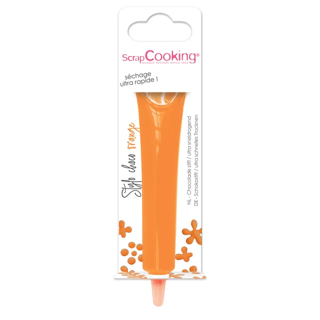 scrapcooking-6808-stylo-choco-orange-d-cor-comestible-25-g image 1