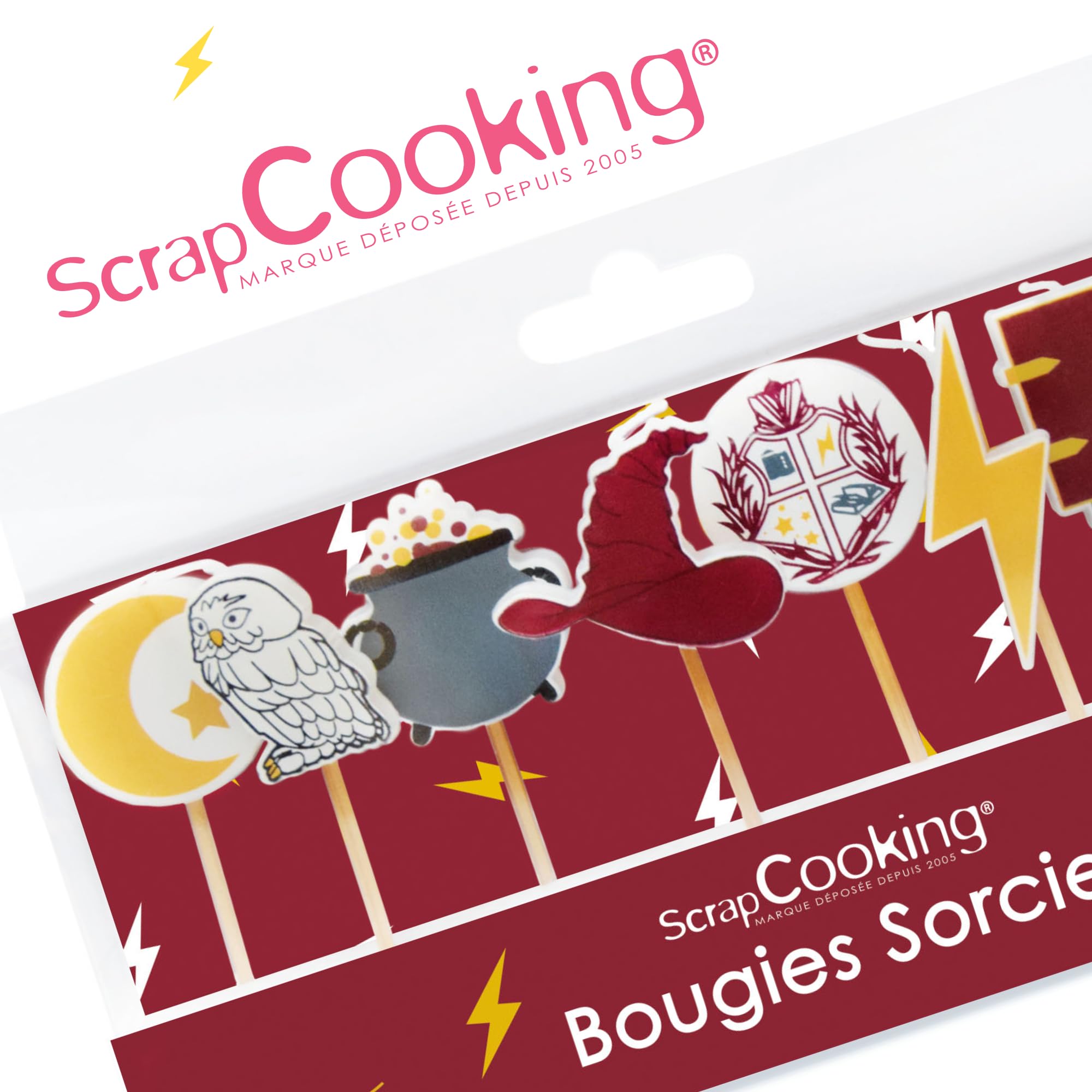 scrapcooking-d-corations-kit-8-bougies-sorcier-5061-bougies-paraffine image 8