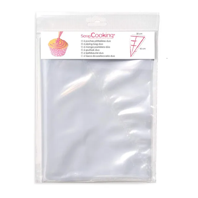 scrap-cooking-mat-riel-5192-poche-douille-duo-bicolore-lot-de-6 image 1
