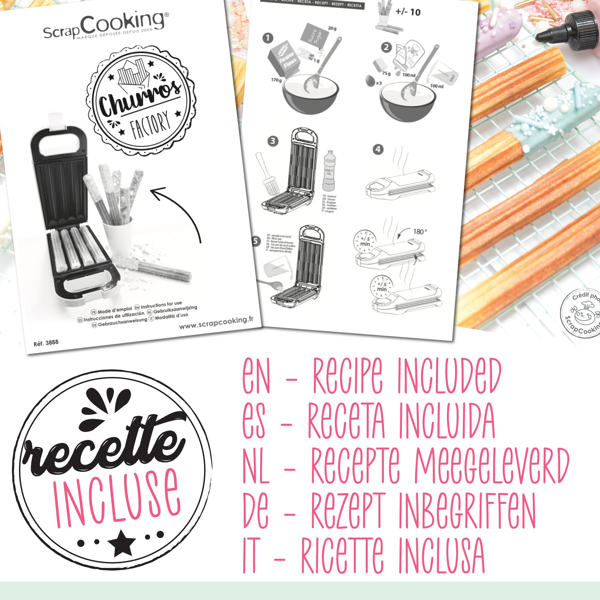 scrapcooking-3888-churros-factory-machine-churros-verte image 6