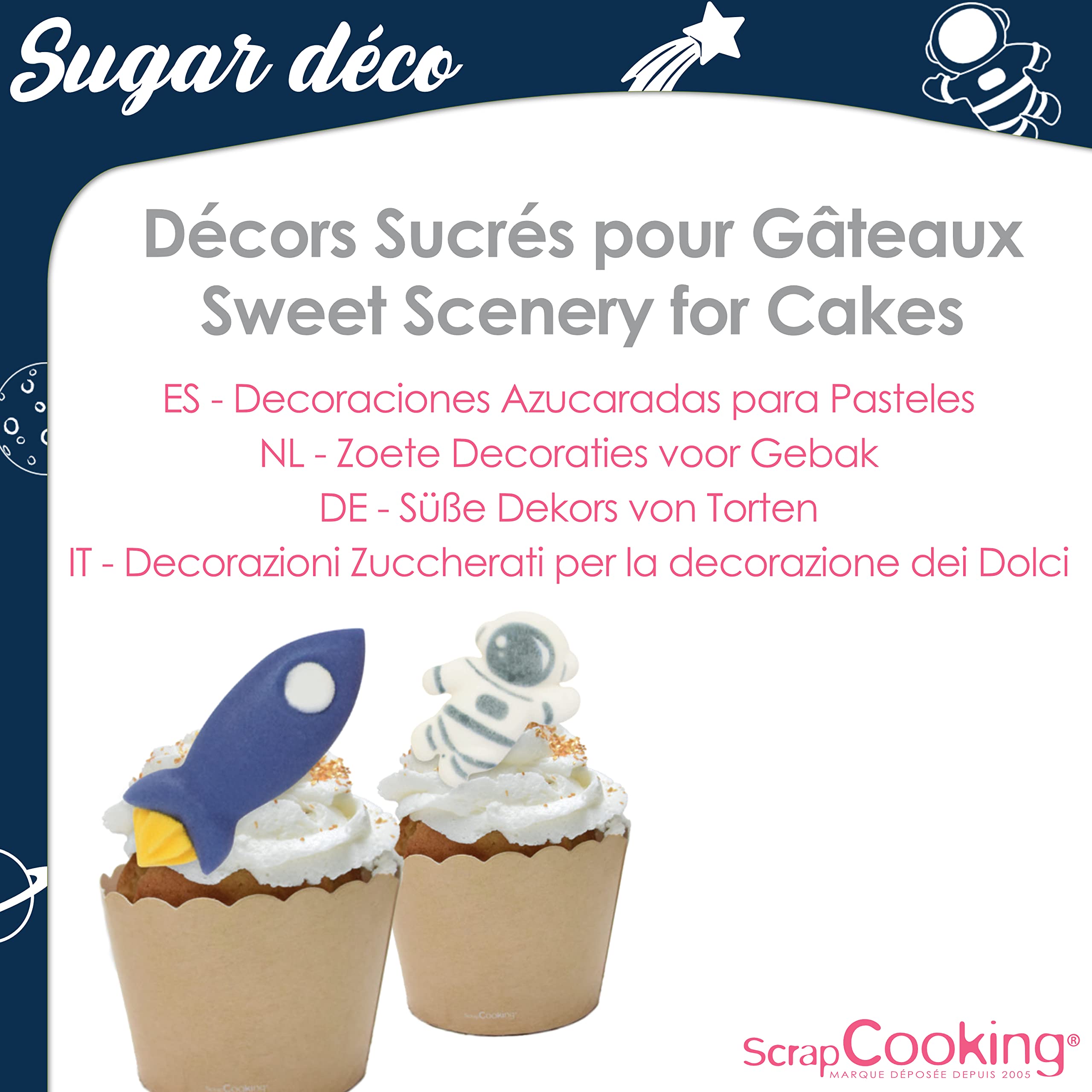 scrapcooking-d-corations-d-cosucres-espace-11g-6985 image 2