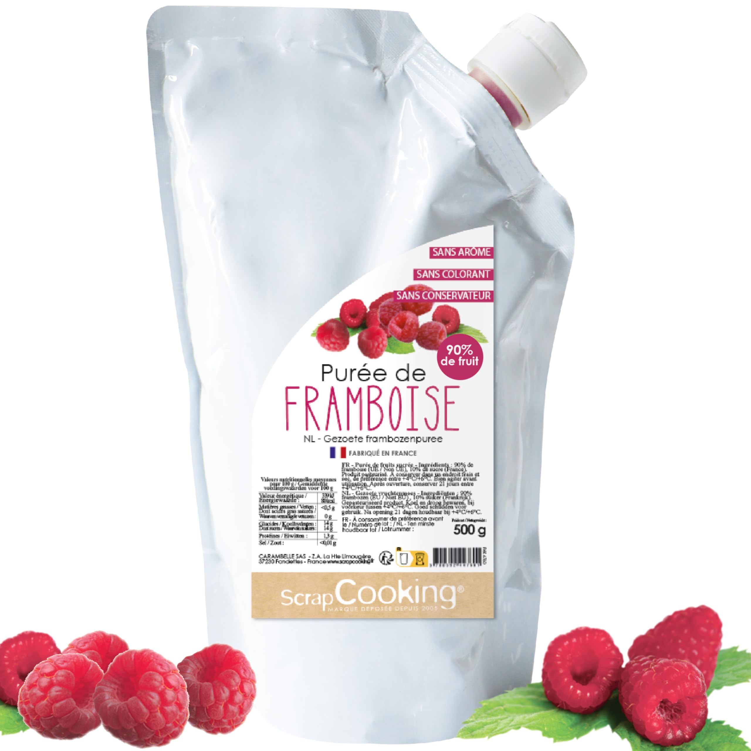 scrapcooking-ingr-dients-4760-pur-e-framboise-500-g-90 image 1