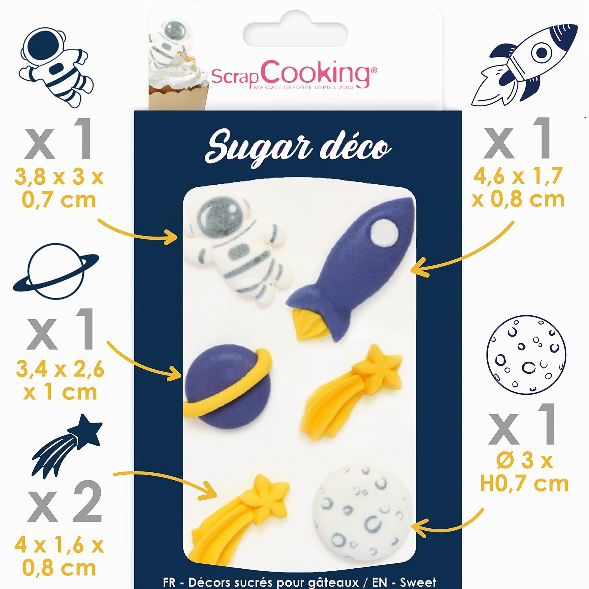 scrapcooking-d-corations-d-cosucres-espace-11g-6985 image 3