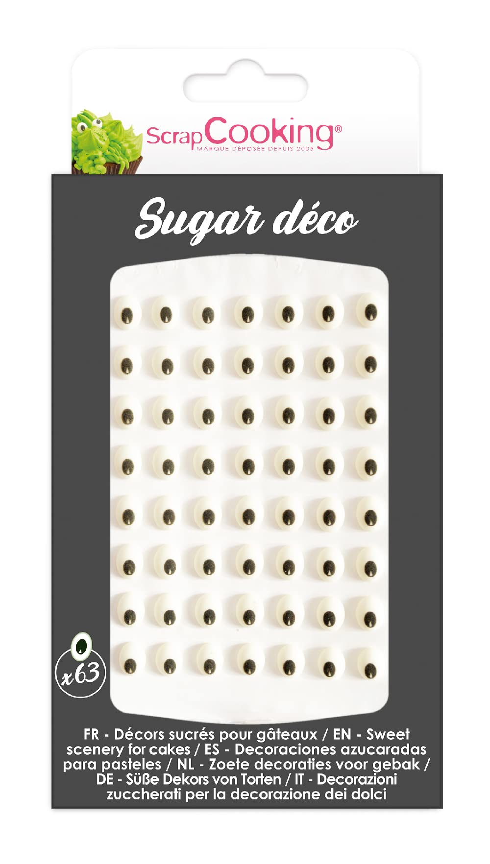scrap-cooking-7016-yeux-d-cos-en-sucre-10-g-halloween image 1