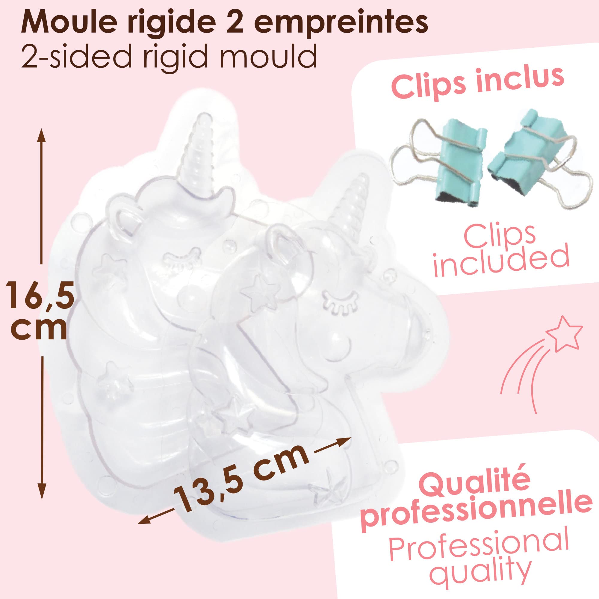 scrapcooking-moules-moule-chocolat-licorne-3d-rigide image 3