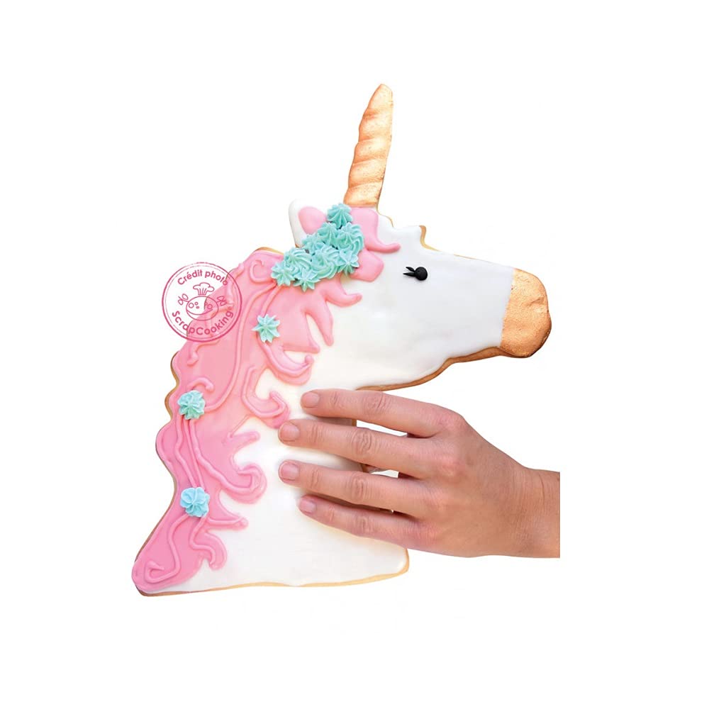 scrapcooking-moules-1982-moule-licorne-xxl-inox-30-cm image 3