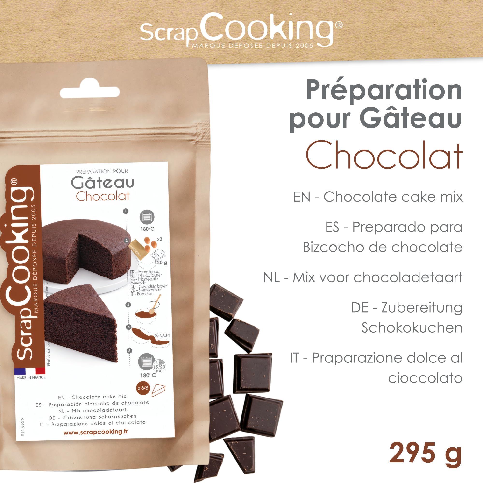 scrapcooking-ingr-dients-pr-paration-g-teau-chocolat-295g-8526-moelleux image 3