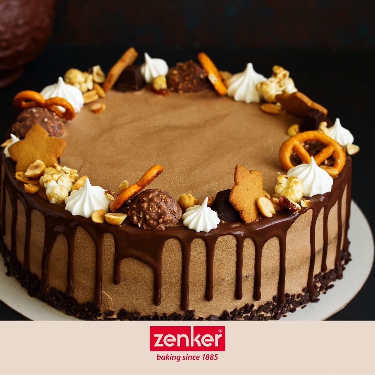zenker-black-metallic-42848-moule-manqu-rond-25-cm image 2