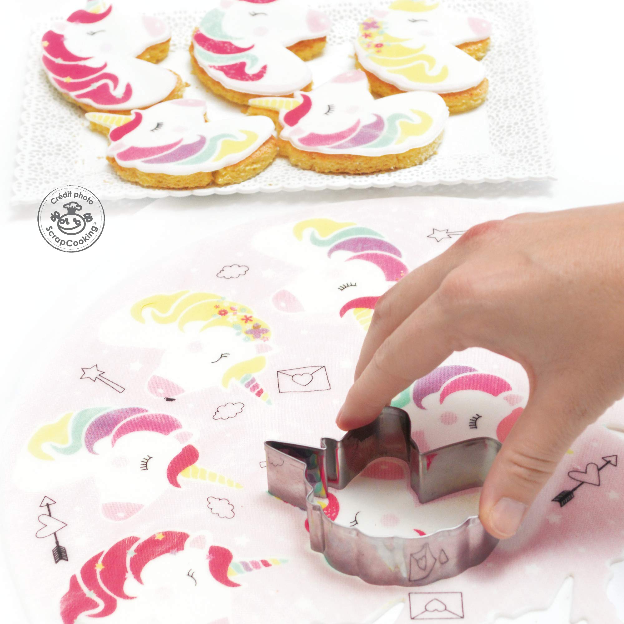 scrapcooking-kit-p-tisserie-easy-biscuits-licorne-7293-12-biscuits image 6