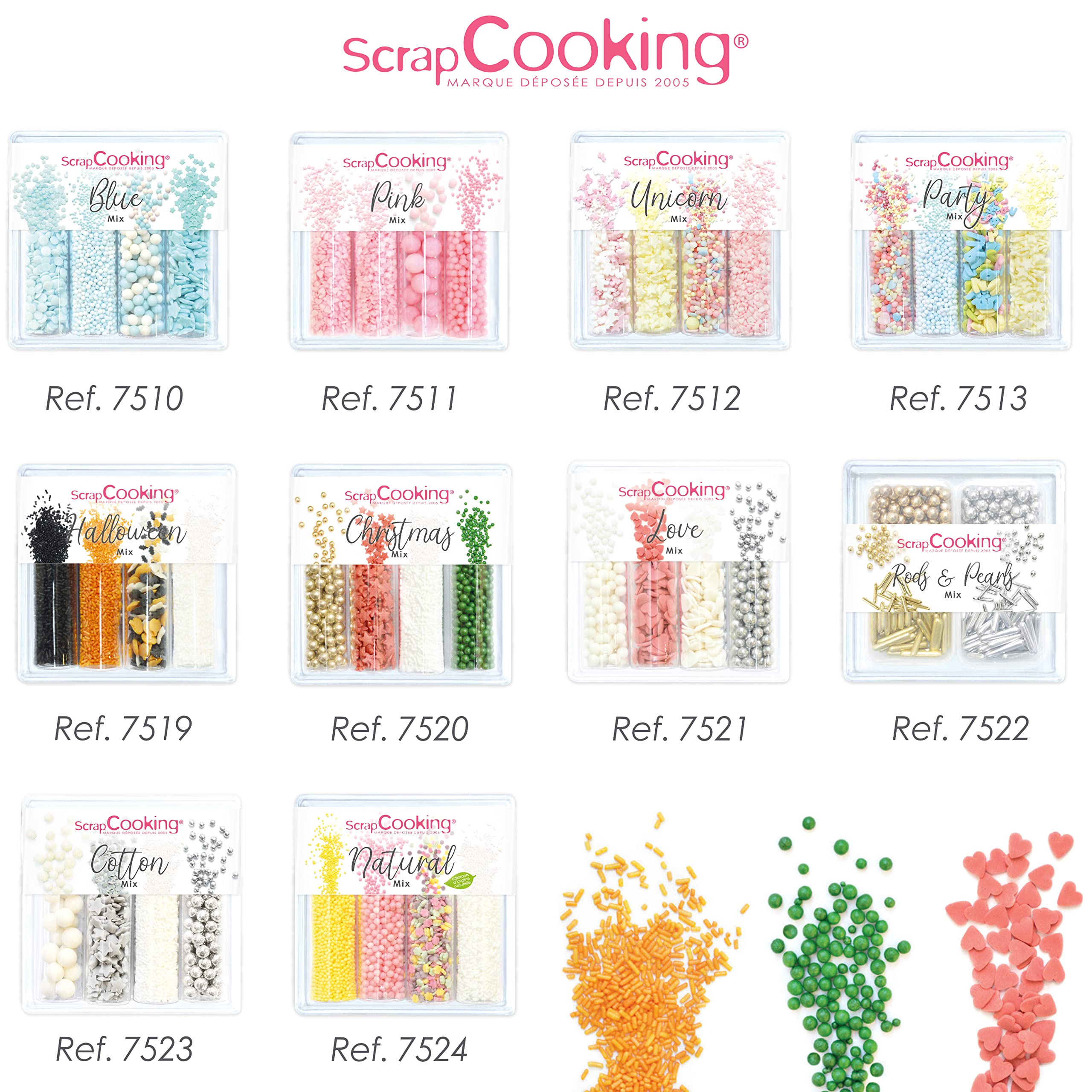 scrapcooking-rods-pearls-mix-d-cors-sucr-s-or-argent-66-g image 7