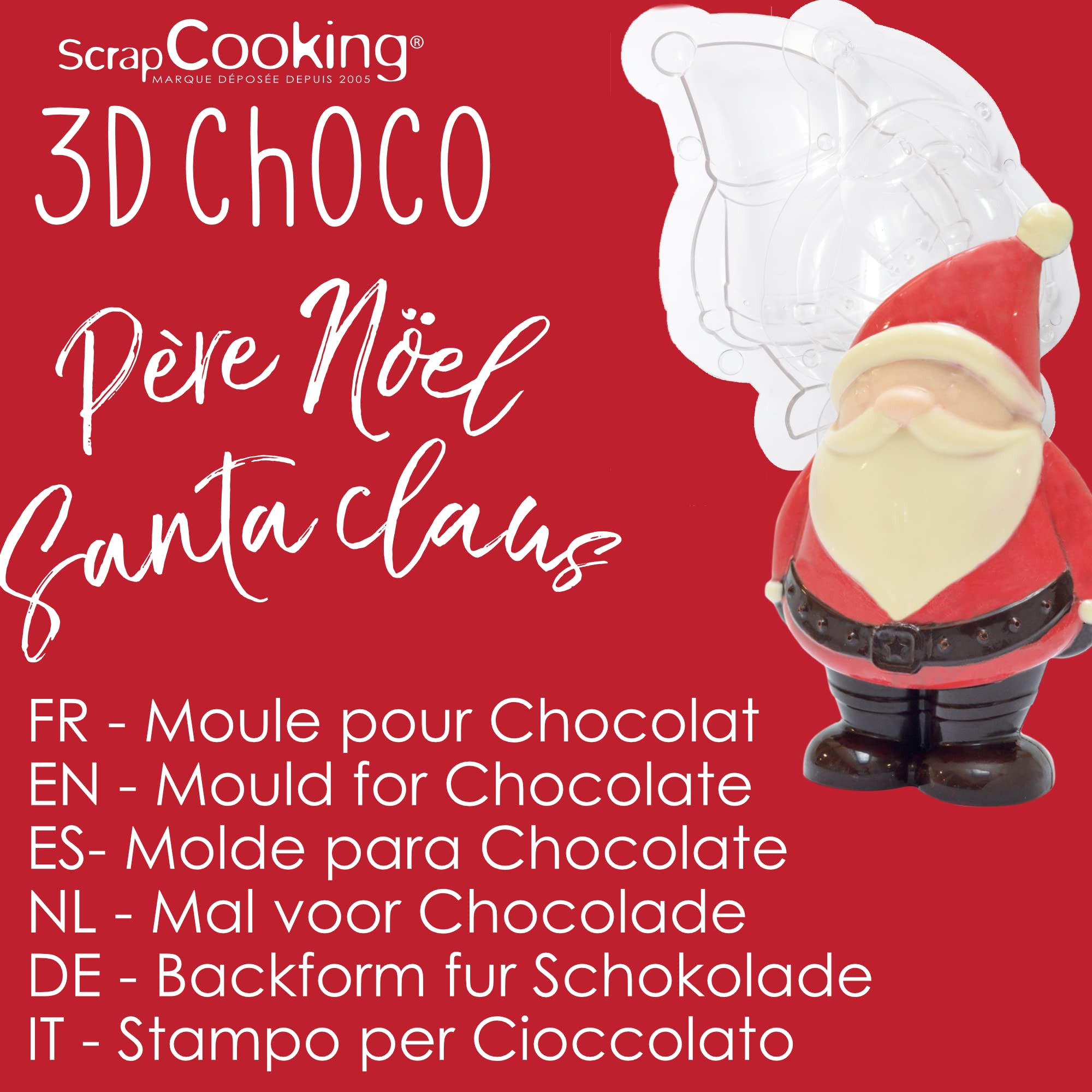 scrapcooking-moules-6758-moule-chocolat-p-re-no-l-3d image 2