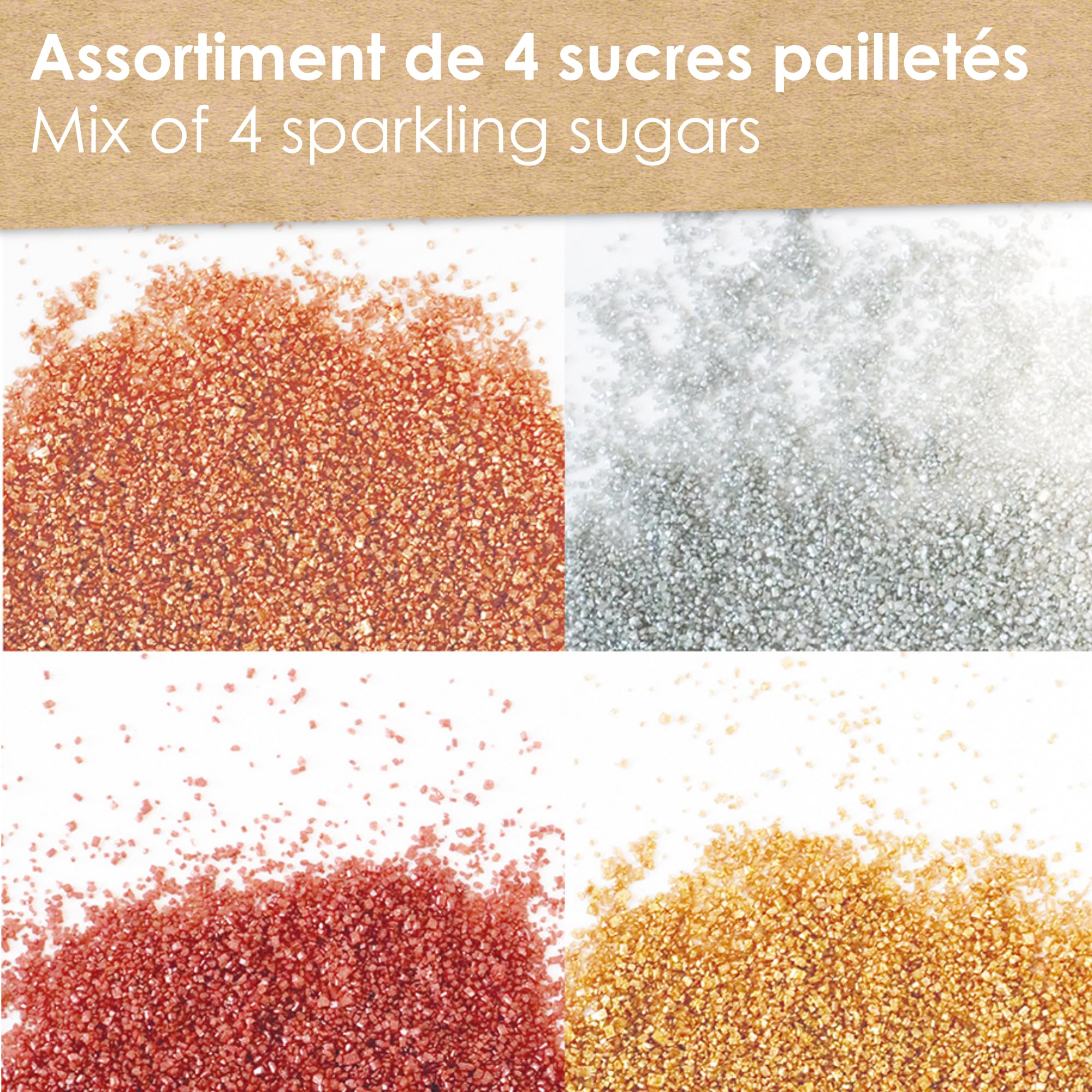 scrapcooking-d-corations-mix-4-sucres-paillet-s-76g-4807 image 3