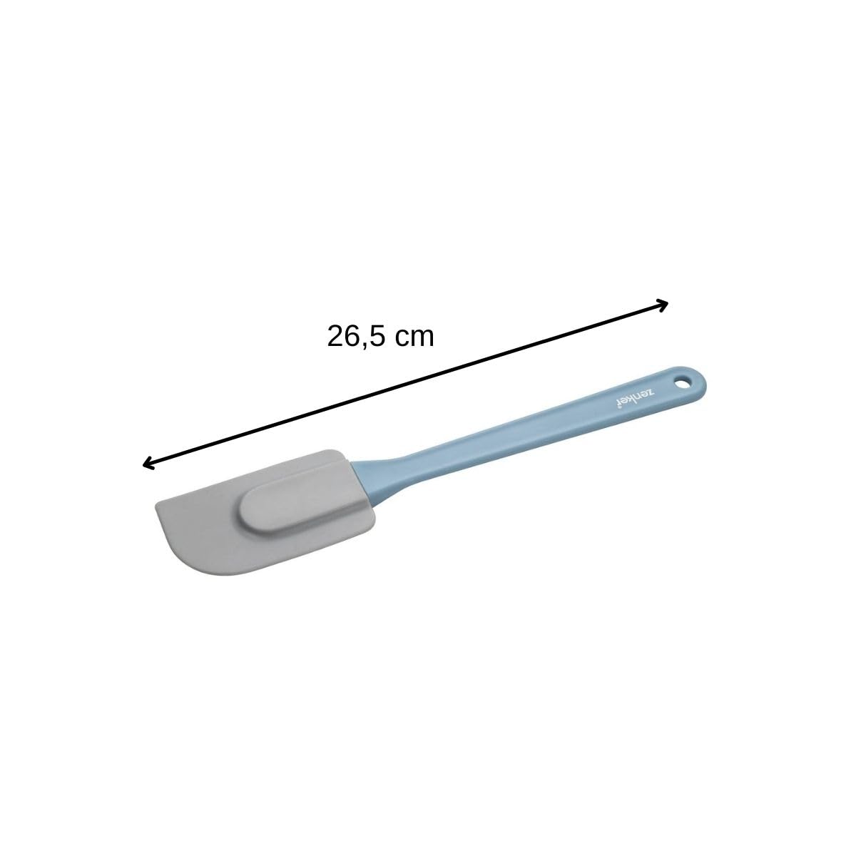 zenker-black-metallic-spatule-silicone-bleue-26-5-cm image 3