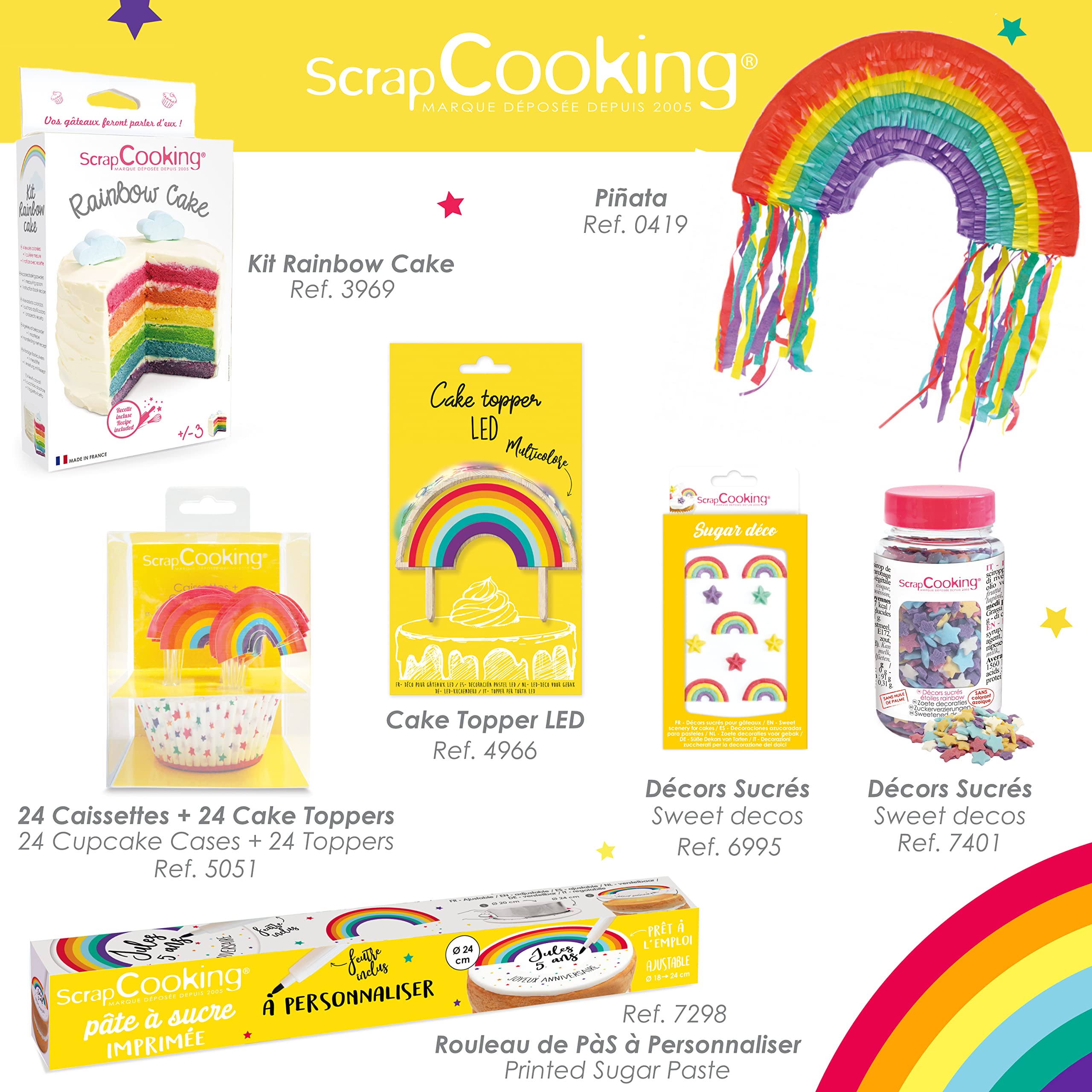scrapcooking-d-corations-d-cosucres-rainbow-sucriers-arc-en-ciel-6-g image 7