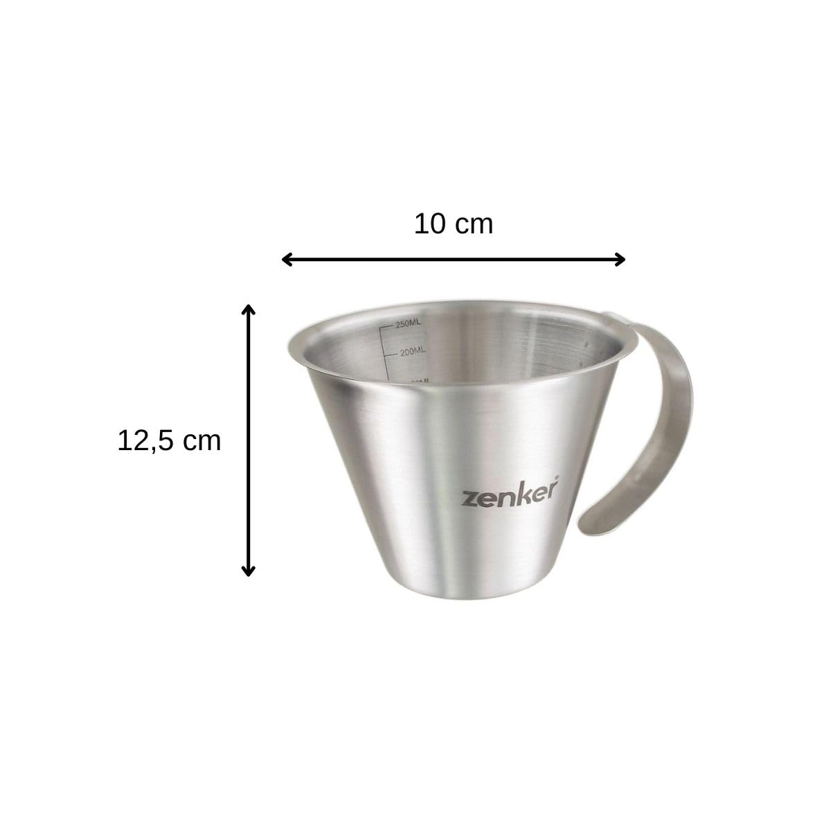 zenker-patisserie-lot-2-verres-doseurs-inox-250-500-ml image 4
