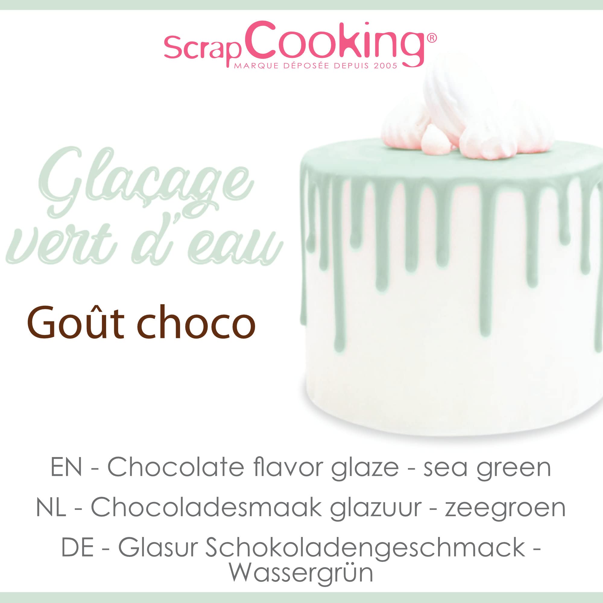scrapcooking-ingr-dients-gla-age-vert-d-eau-130g-go-t-chocolat-drip image 2