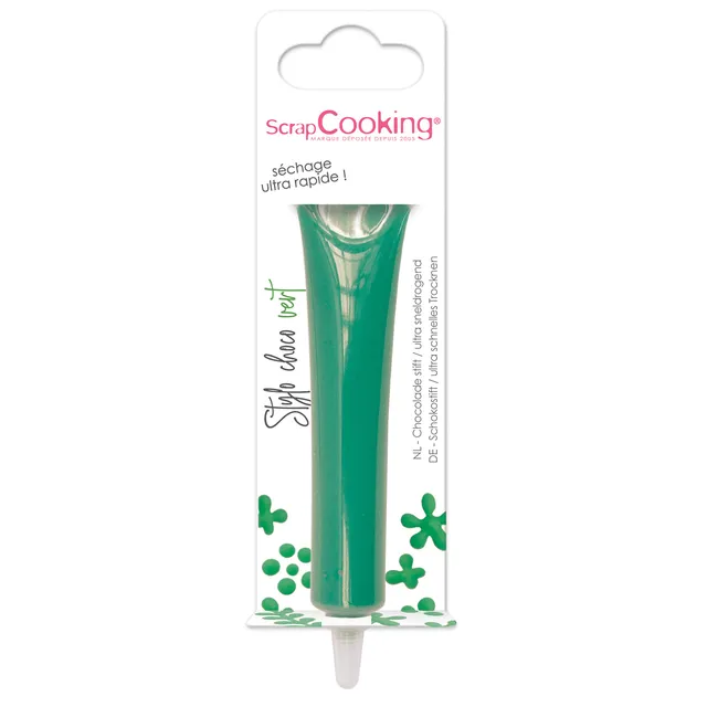 scrapcooking-d-corations-stylo-choco-vert-25g image 1