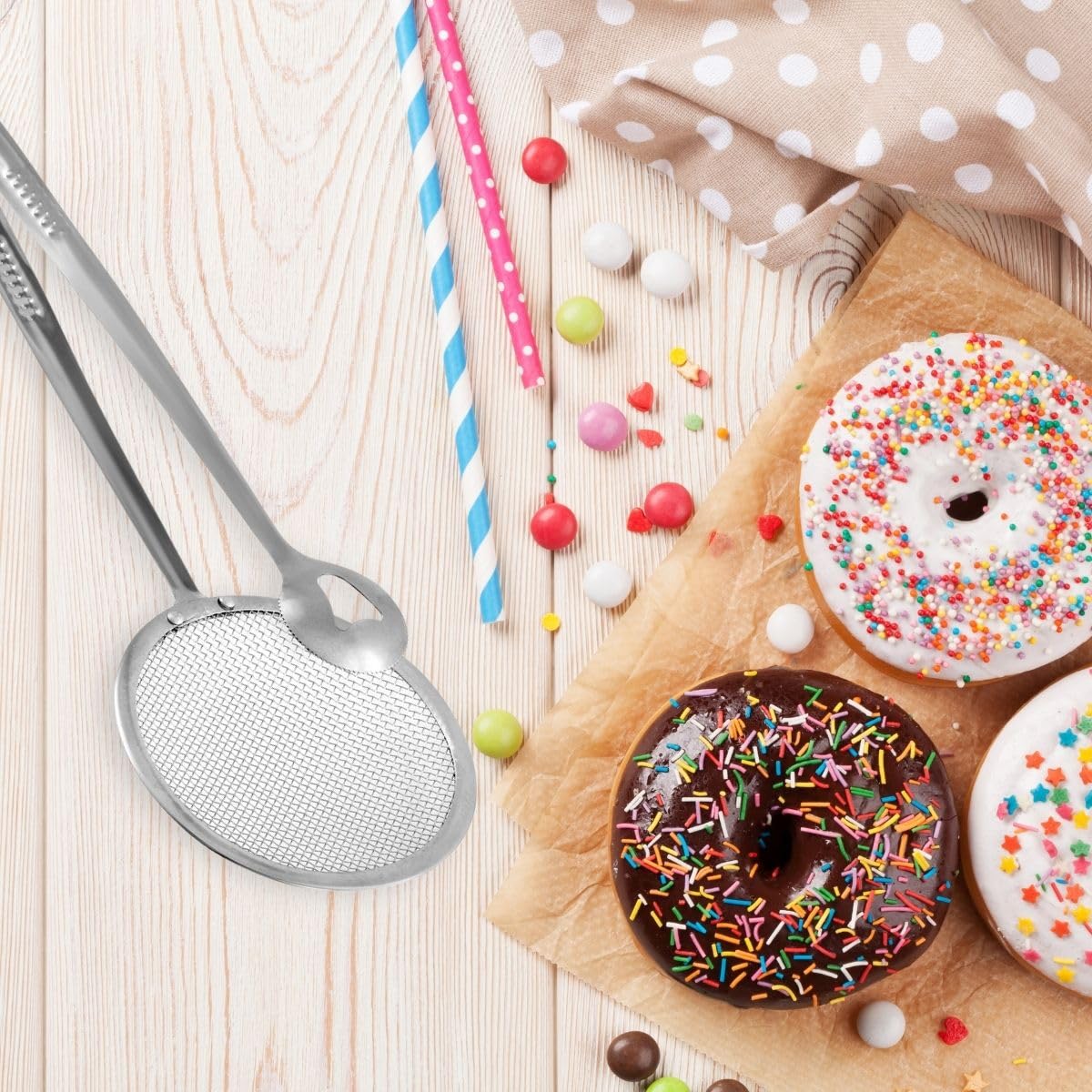 zenker-patisserie-42907-pince-friture-inox-28-5-cm image 2