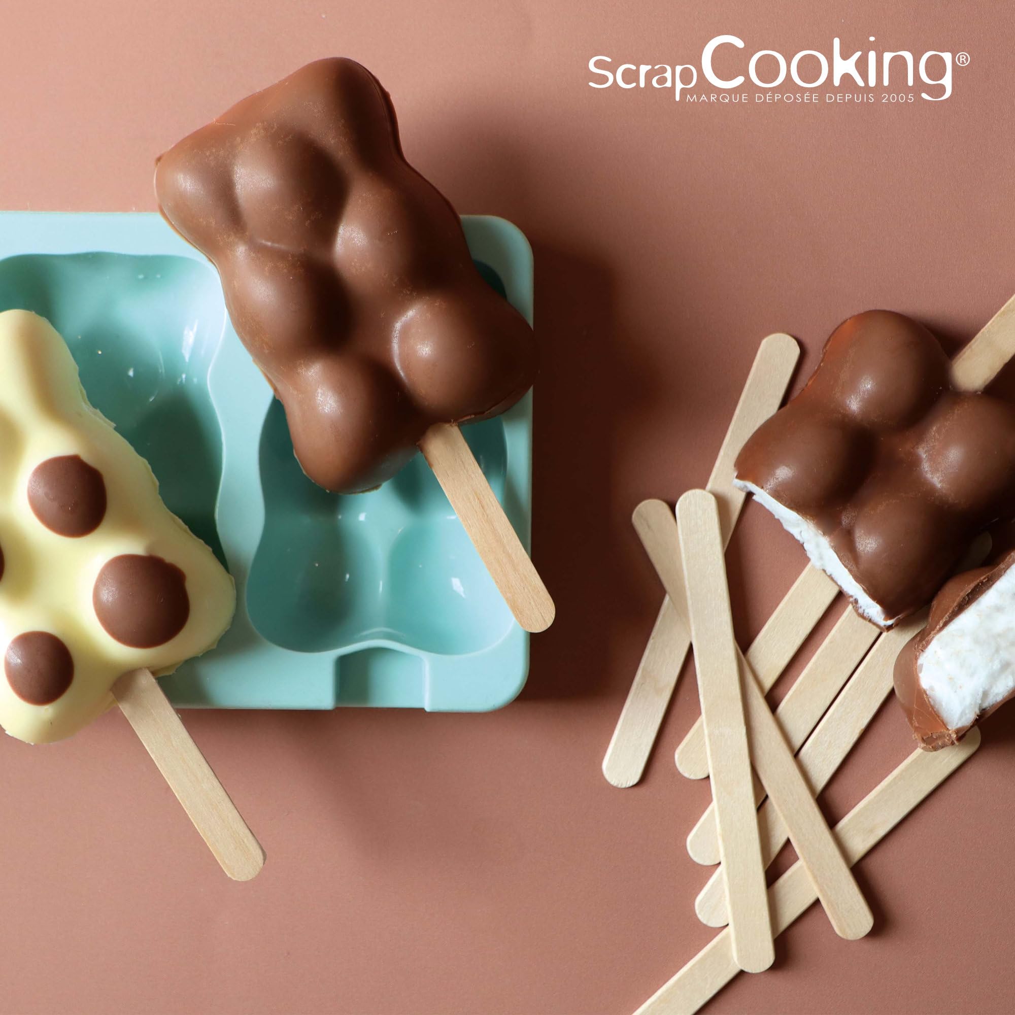 scrapcooking-mat-riel-5104-b-tonnets-glace-bois-11-4-cm-x20 image 6
