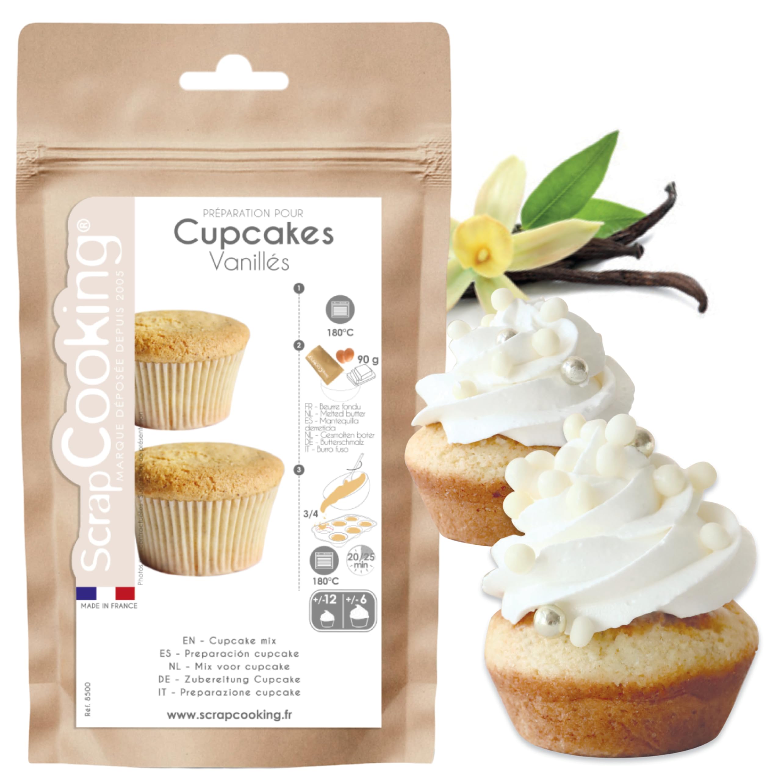 scrapcooking-ingr-dients-8500-pr-paration-cupcakes-vanille-255-g image 1