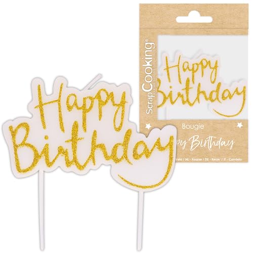scrapcooking-happy-birthday-4825-bougie-g-teau-or-10-cm image 8
