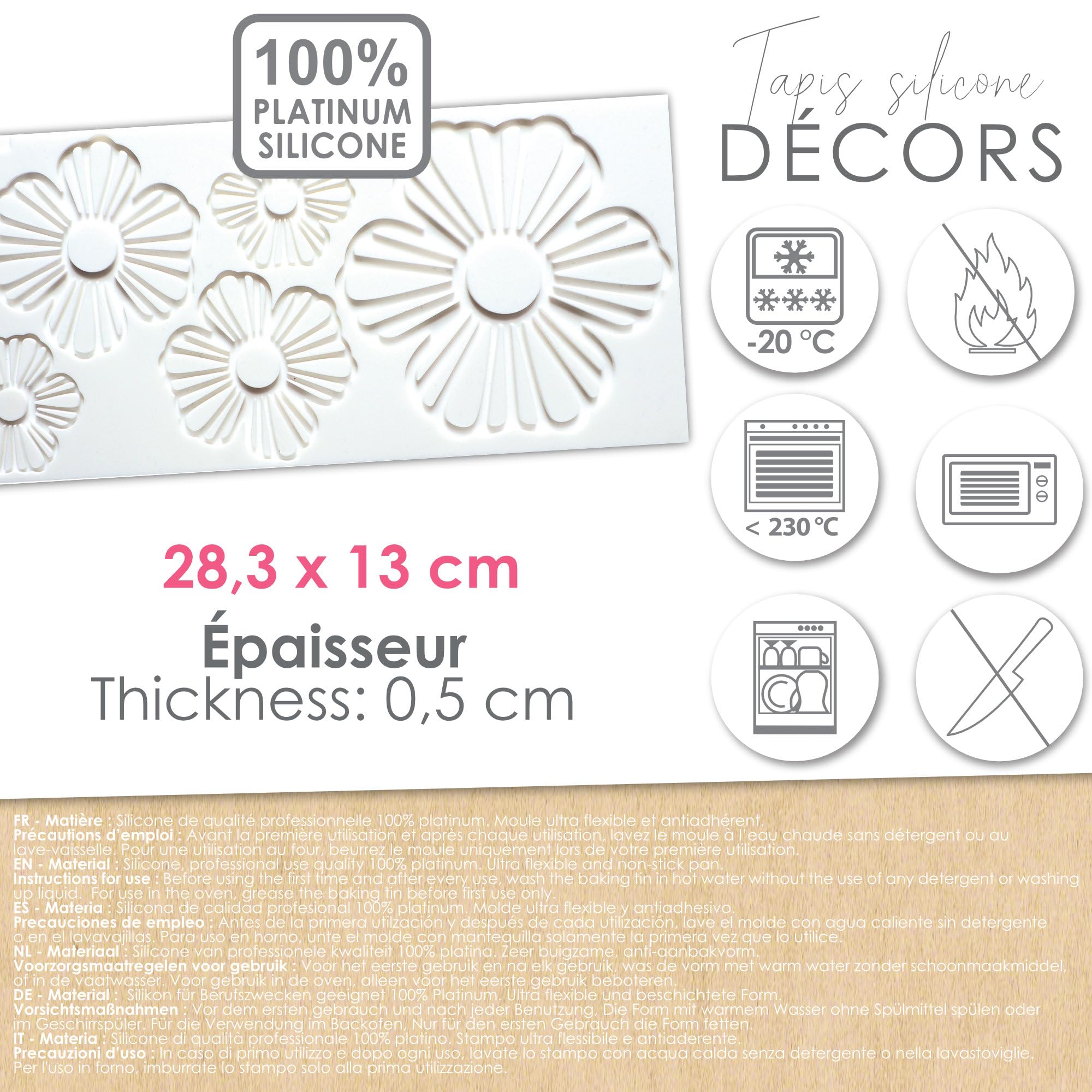 scrap-cooking-moules-1983-tapis-silicone-tuiles-fleurs-28-cm image 5