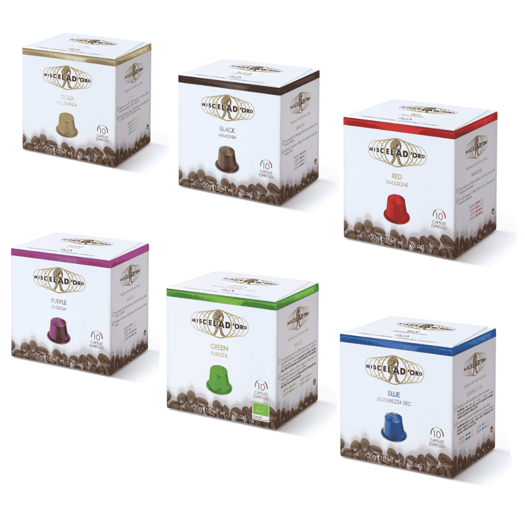 miscela-d-oro-kit-d-gustation-capsules-compatibles-nespresso image 1