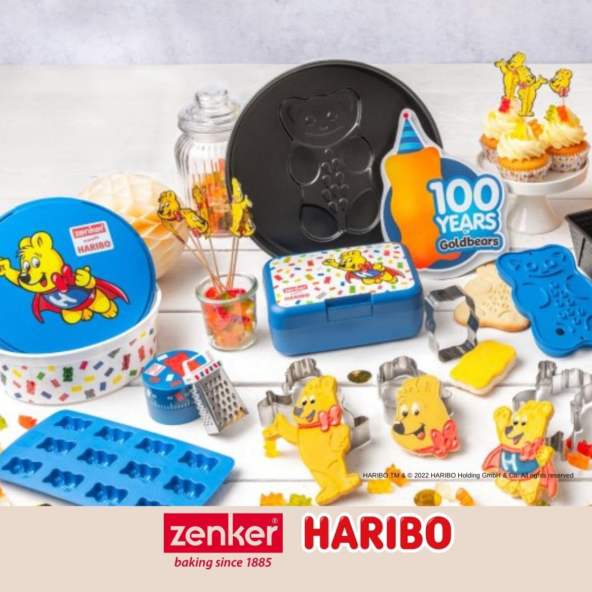 zenker-meets-haribo-46522-minuteur-cuisine-enfant-bleu-60-min image 2