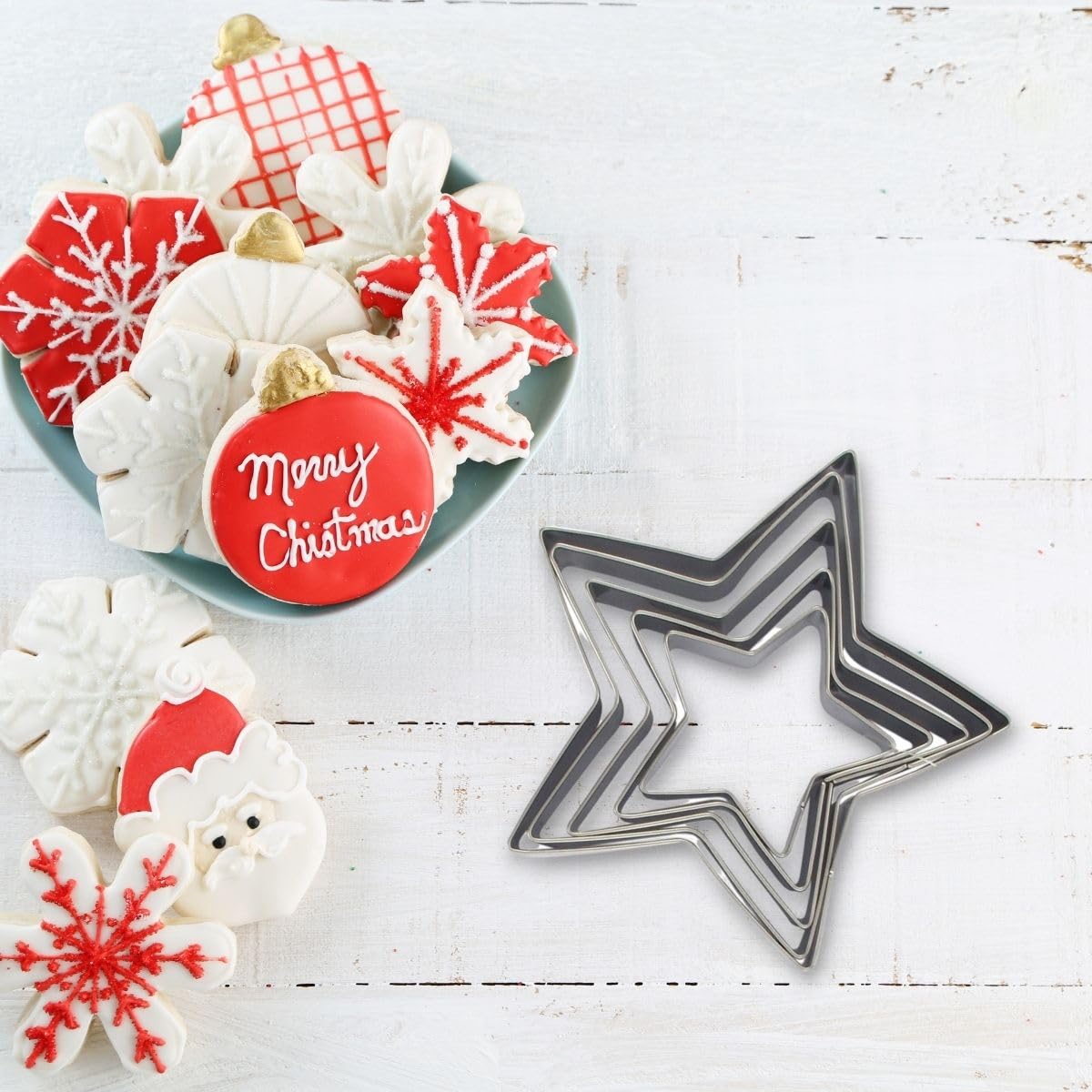 zenker-sparkling-christmas-44813-emporte-pi-ces-toile-inox-5-pcs image 2