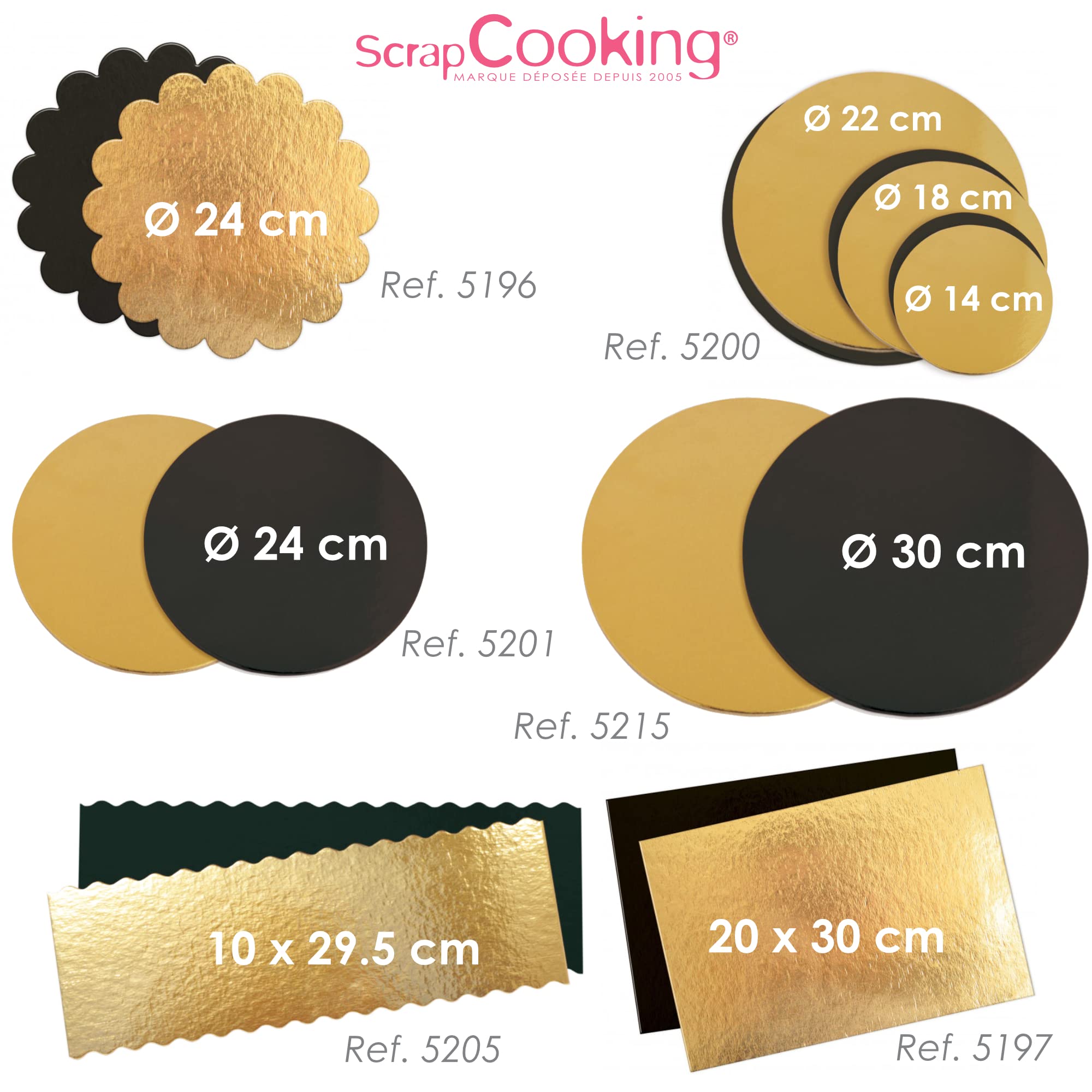 scrapcooking-mat-riel-5215-supports-g-teau-ronds-30-cm-x4 image 7