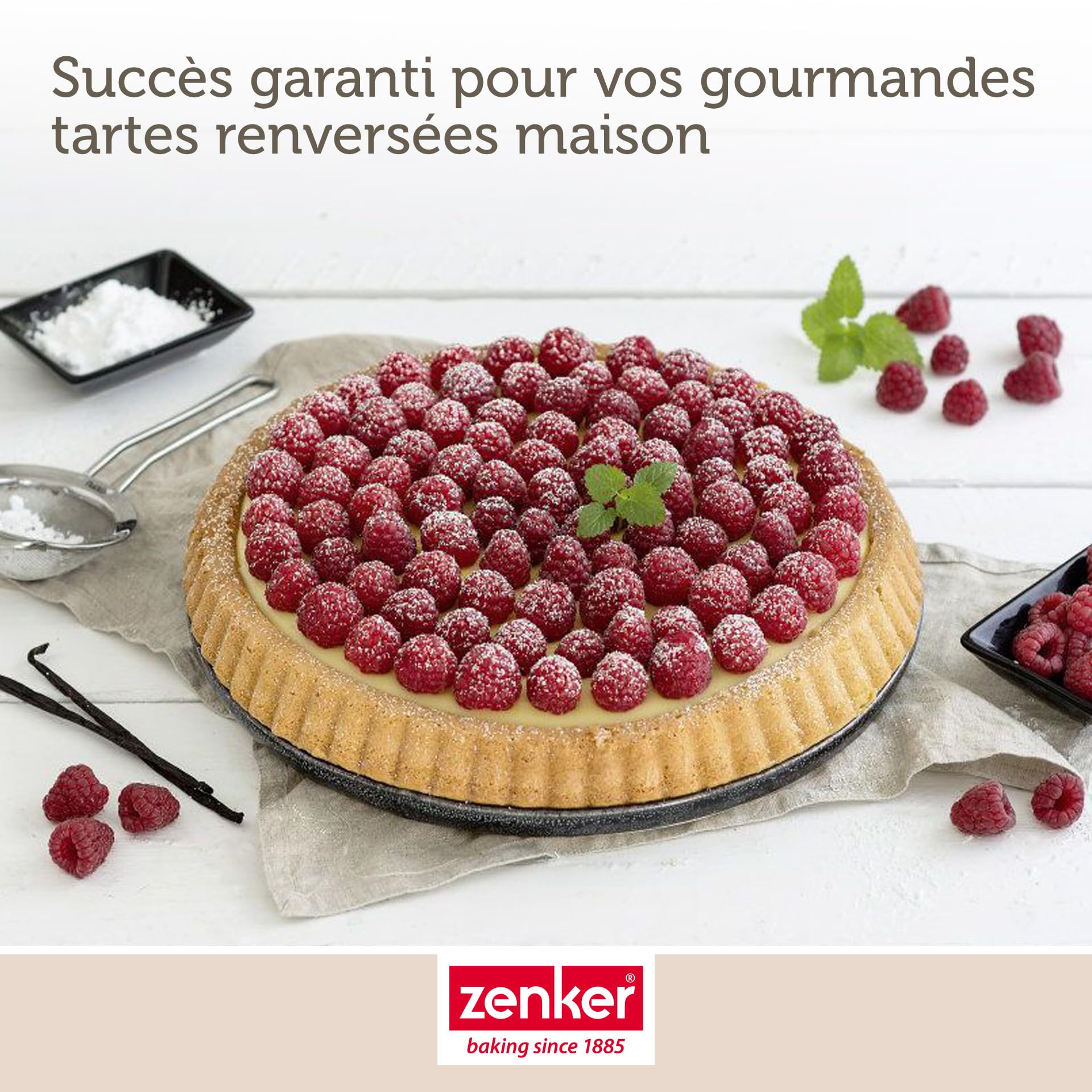 zenker-black-metallic-lot-2-moules-tarte-renvers-e-30-cm-acier image 4