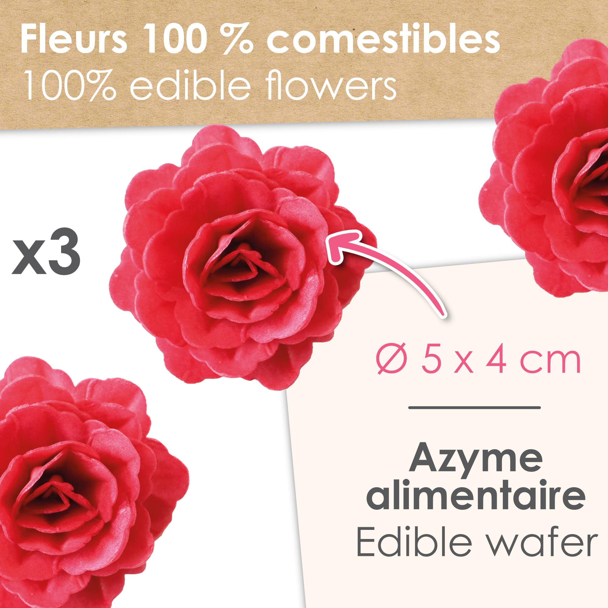 scrapcooking-d-corations-2293-fleurs-comestibles-roses-rouges-3-pi-ces image 3