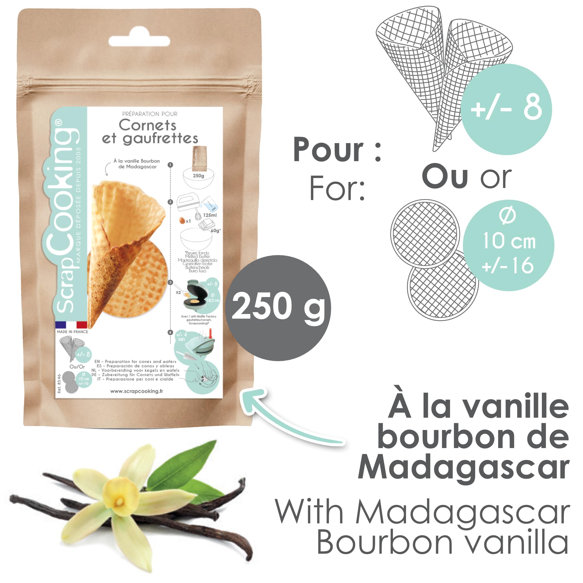 scrapcooking-ingr-dients-8546-pr-paration-cornets-vanille-250-g image 5