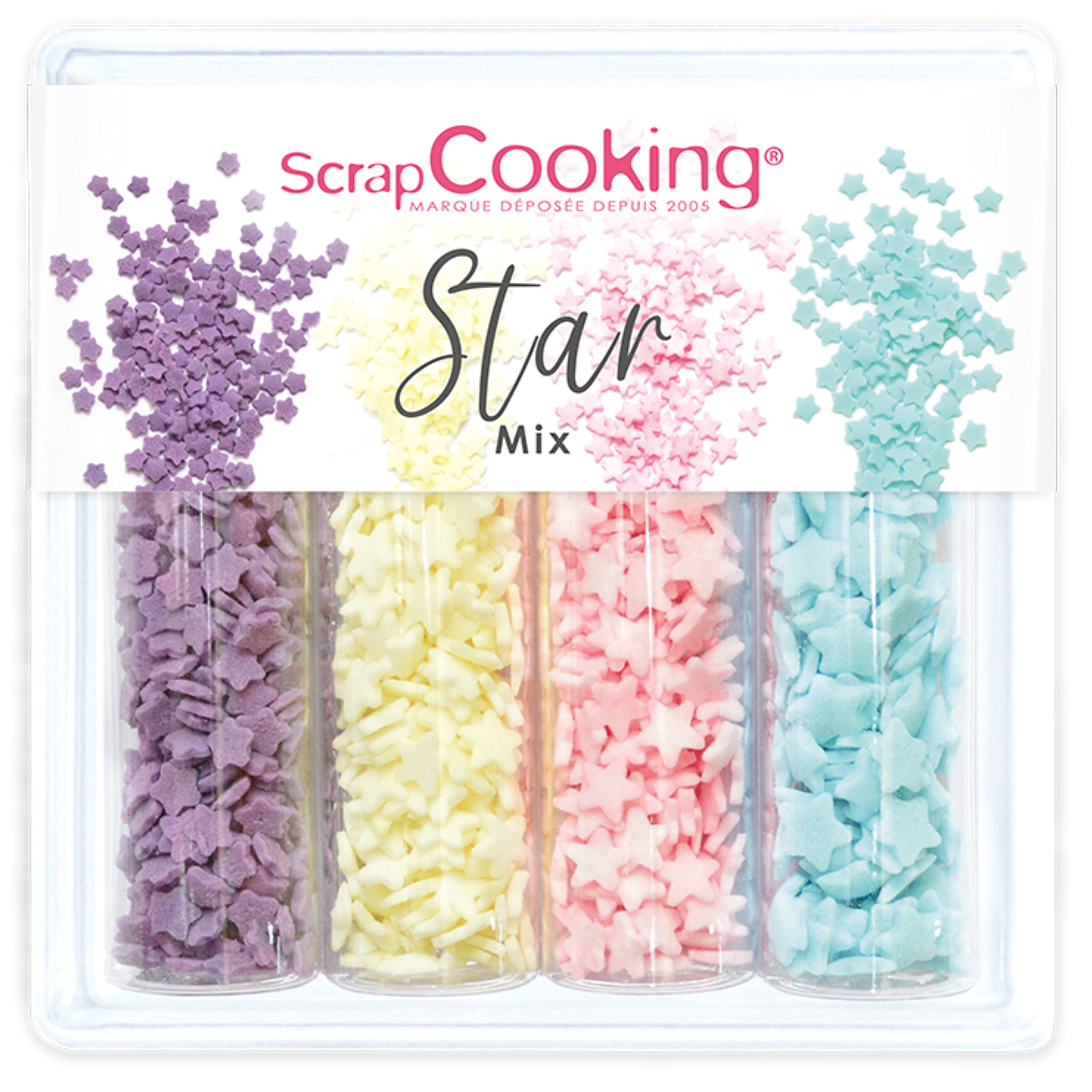 scrapcooking-star-mix-d-cors-sucr-s-toiles-52-g image 1