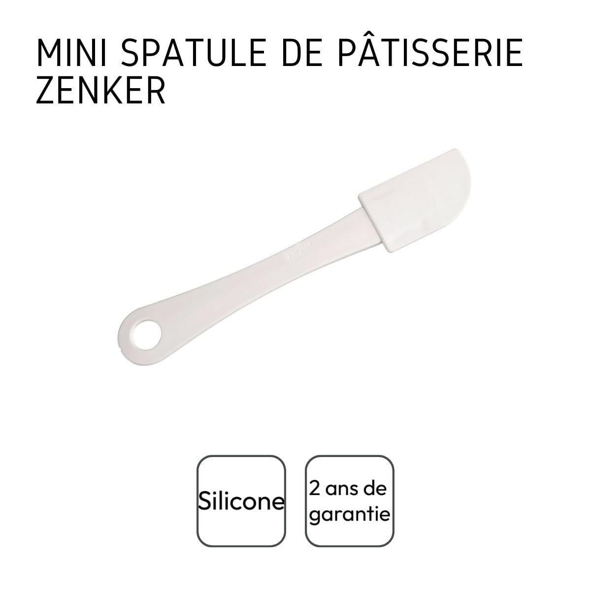 zenker-patisserie-spatule-44739-silicone-blanche-18-5-cm image 4