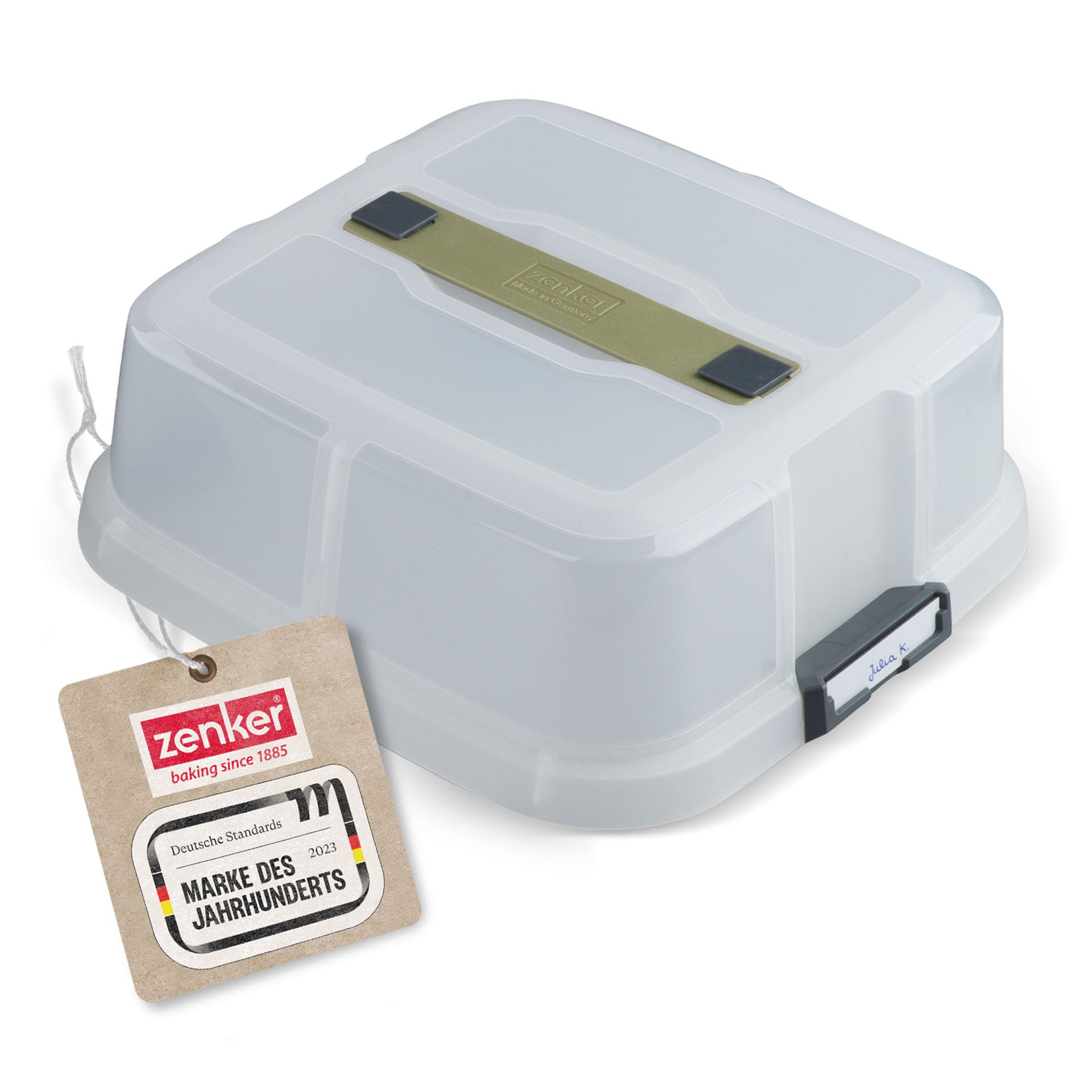 zenker-bake-click-go-couvercle-carr-30-cm-capot-individuel image 1