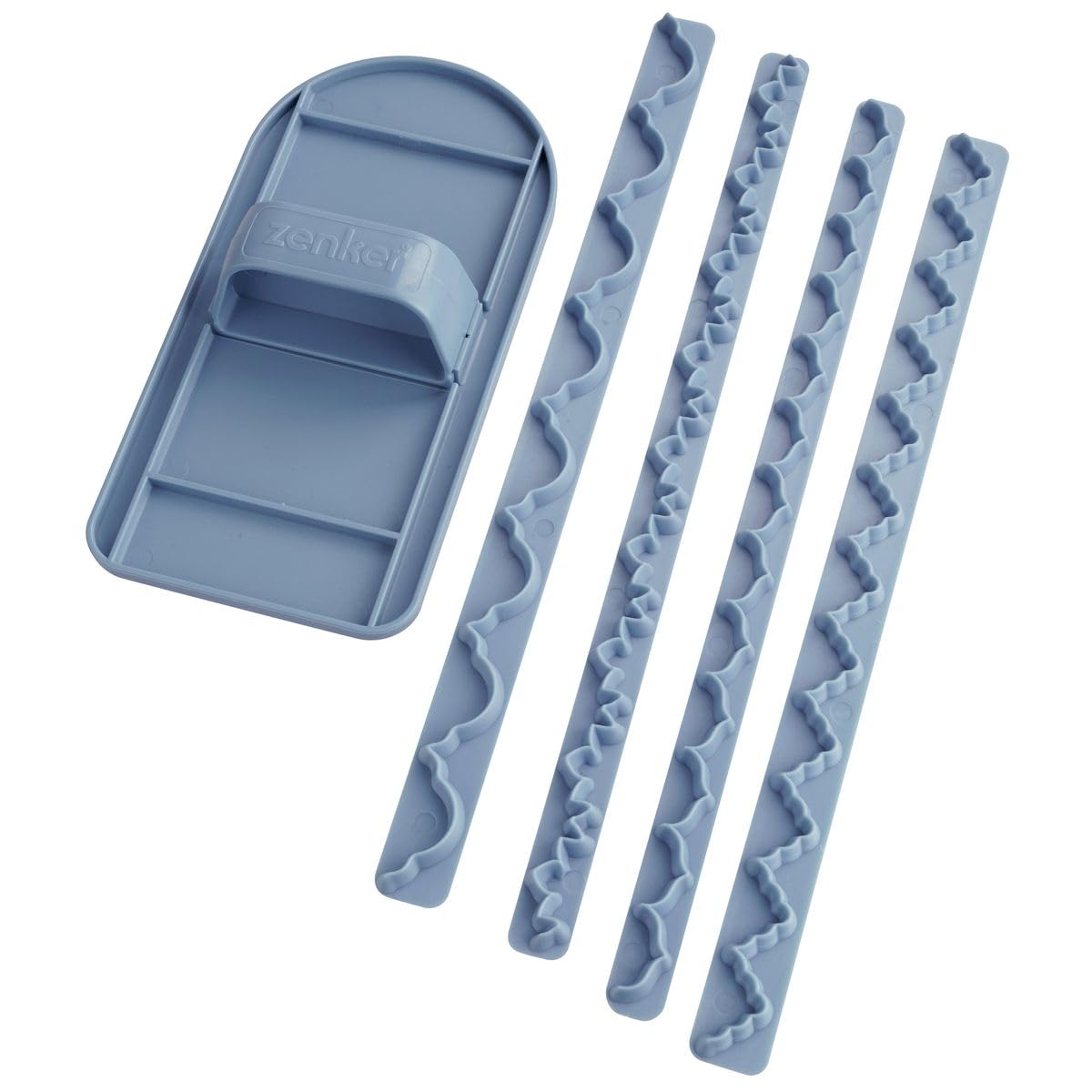zenker-patisserie-683704-lisseur-g-teau-bleu-16-5-cm image 5