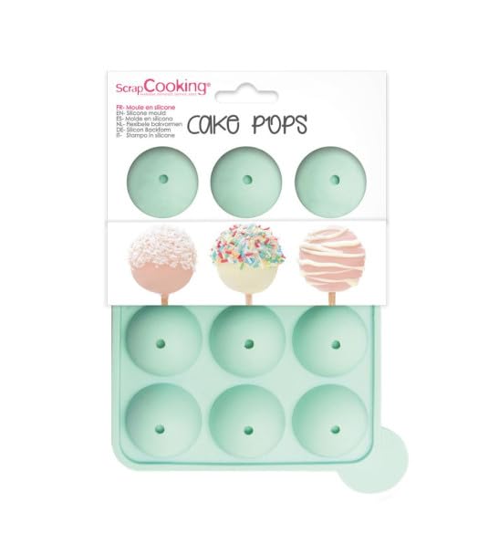 scrapcooking-moules-3171-moule-silicone-cake-pops-rose-21-5-cm image 1