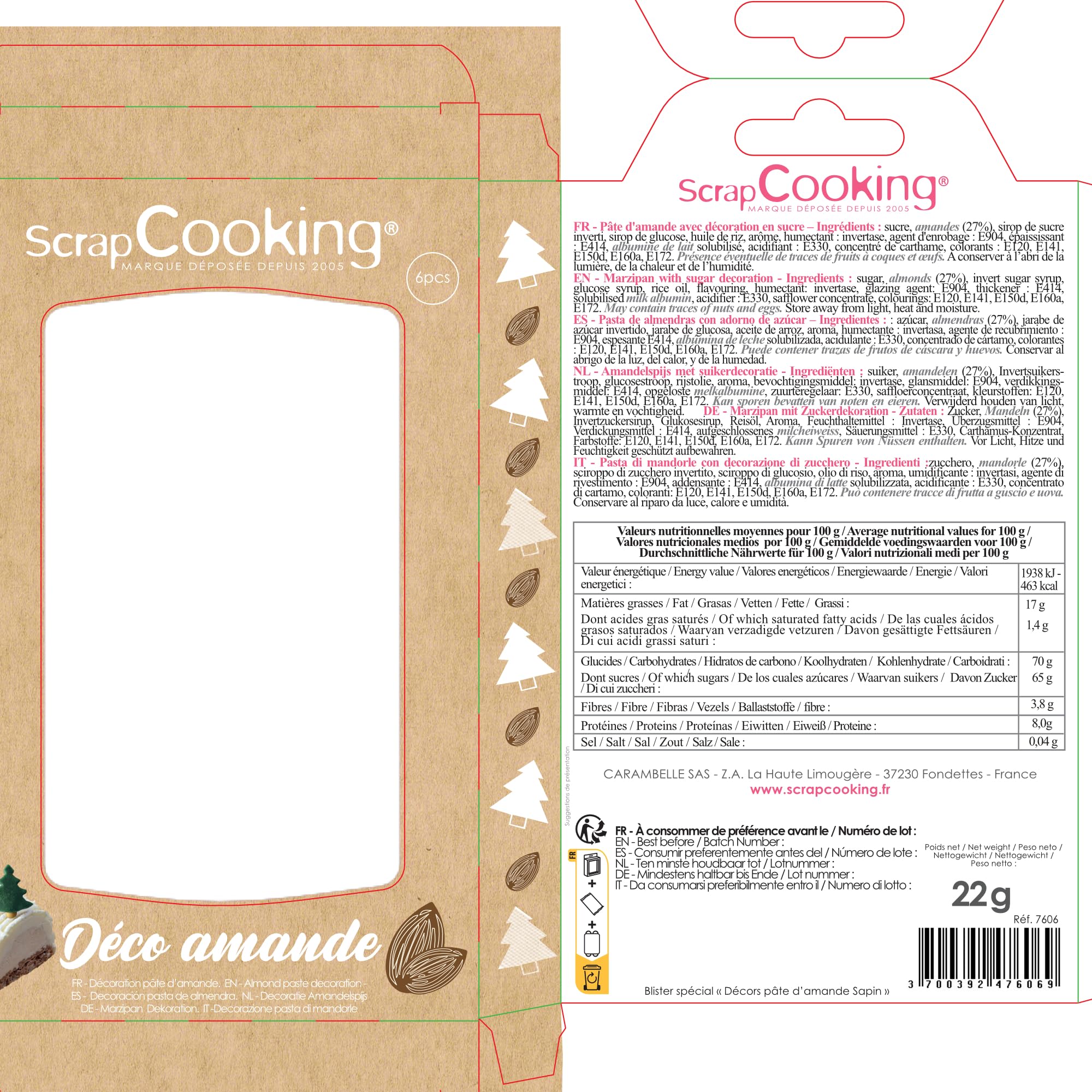 scrapcooking-d-corations-7606-sapins-p-te-amande-bo-te-6 image 8