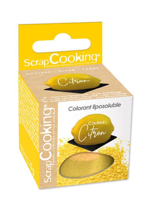 scrapcooking-colorant-liposoluble-citron-poudre-jaune-10-g image 1