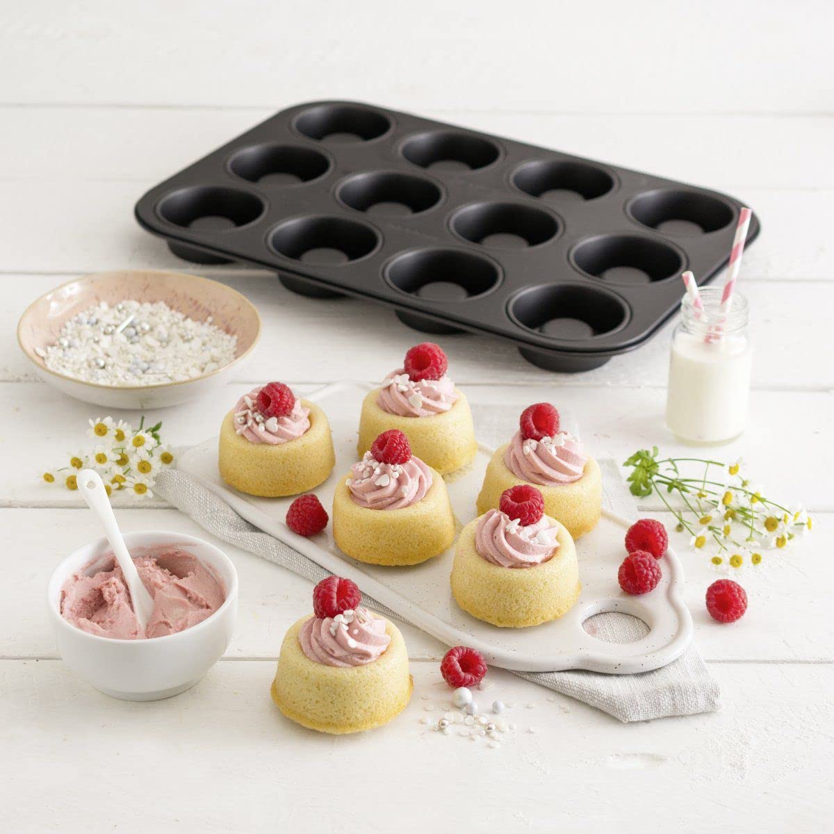 zenker-special-mini-moule-baba-rhum-7423-savarin-acier image 8