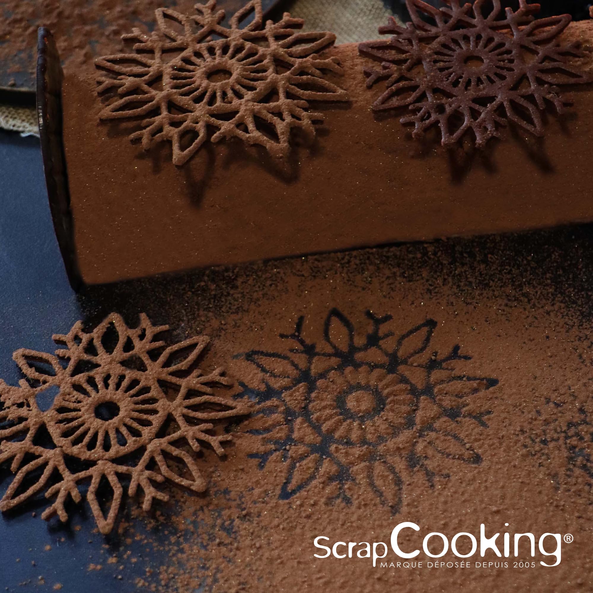 scrapcooking-d-corations-poudre-velours-cacao-scintillant-80g image 6