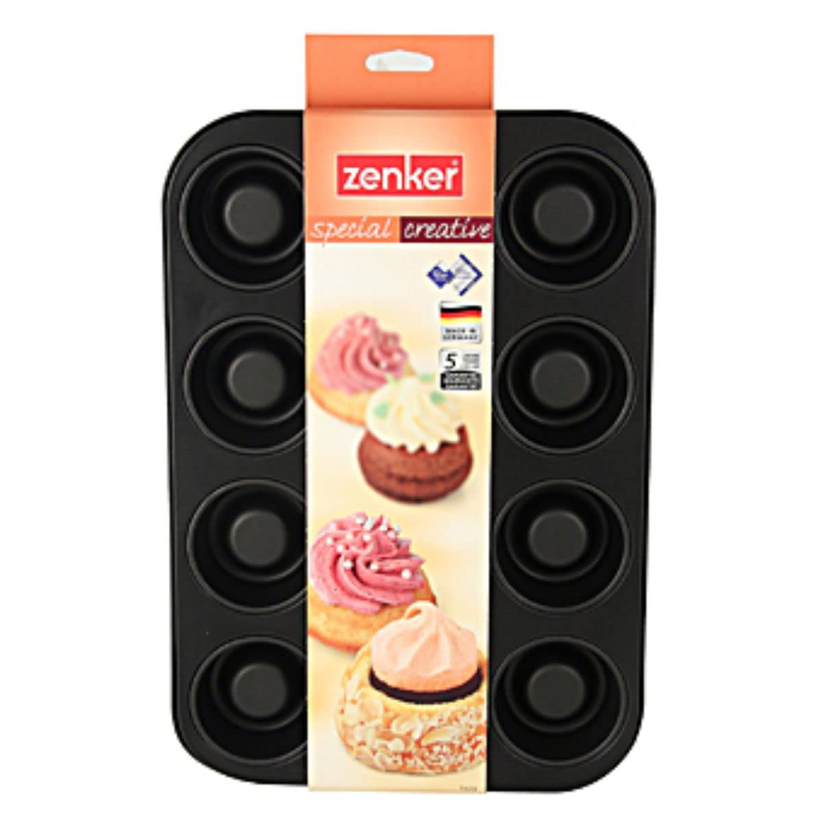 zenker-special-mini-moule-baba-rhum-7423-savarin-acier image 5