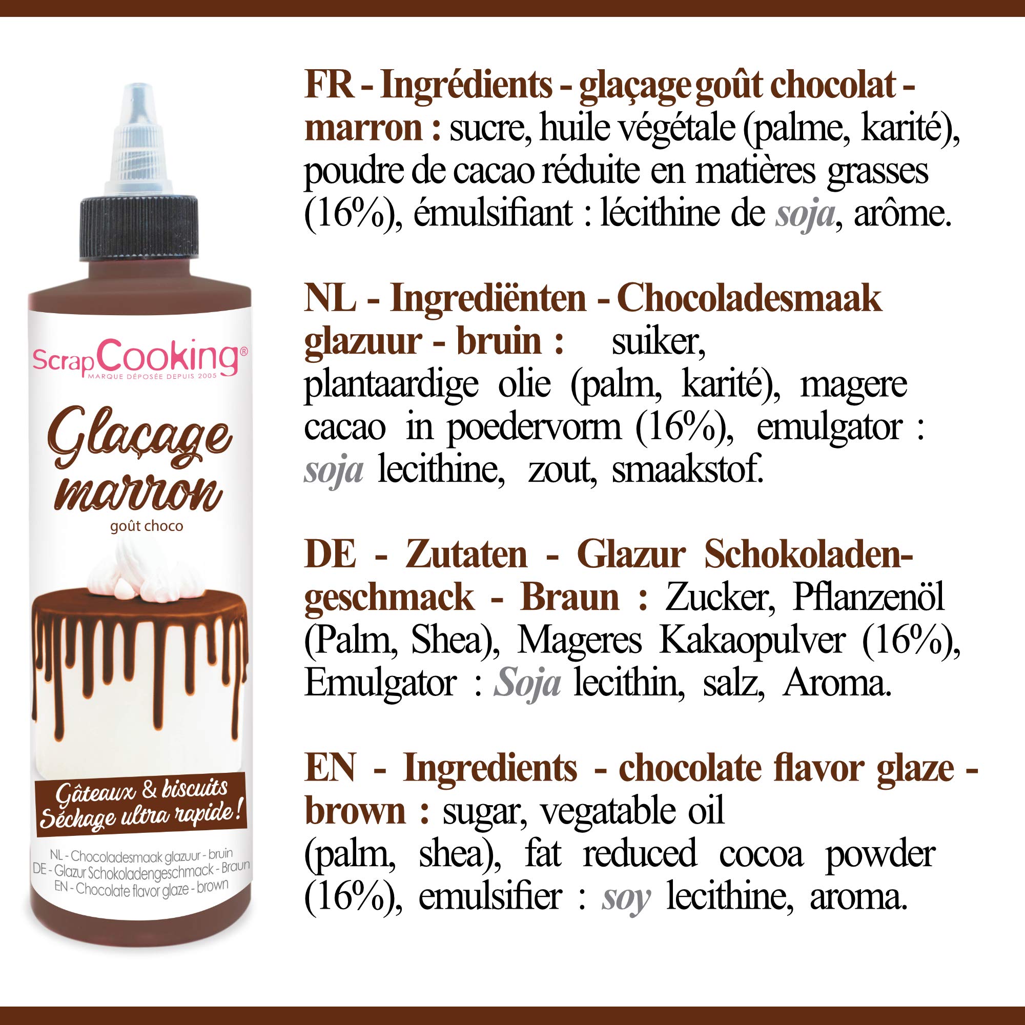 scrapcooking-ingr-dients-gla-age-4704-marron-chocolat-130-g image 5